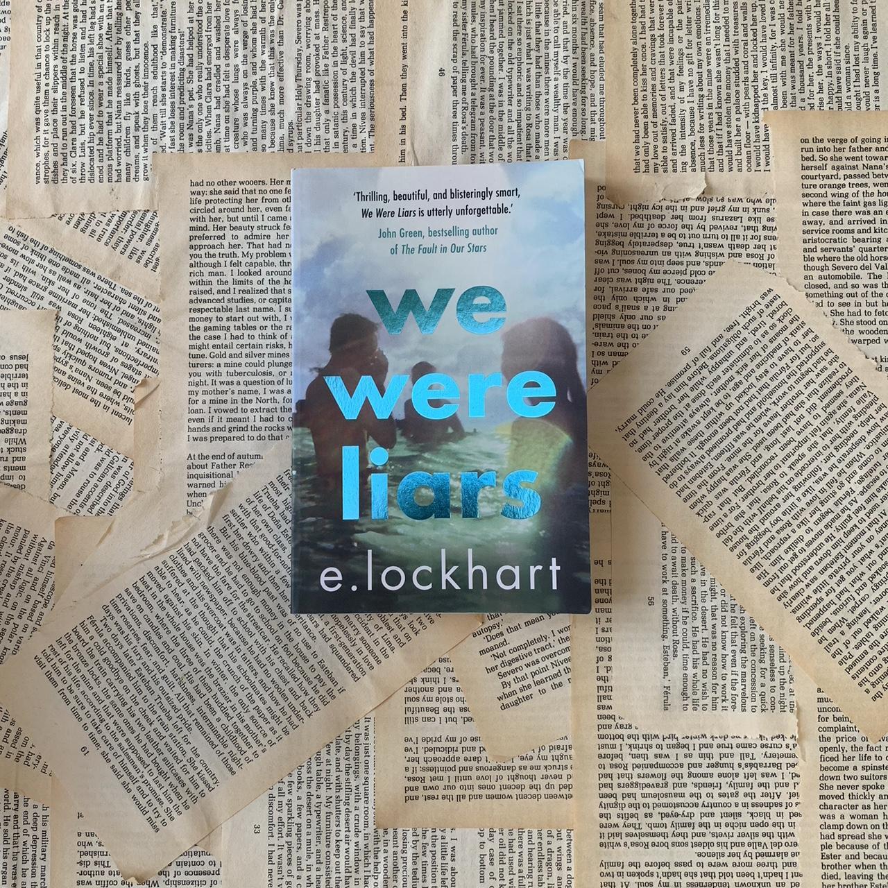 We Were Liars By E. Lockhart We Were Liars by e lockhart. young adult fiction.... - Depop