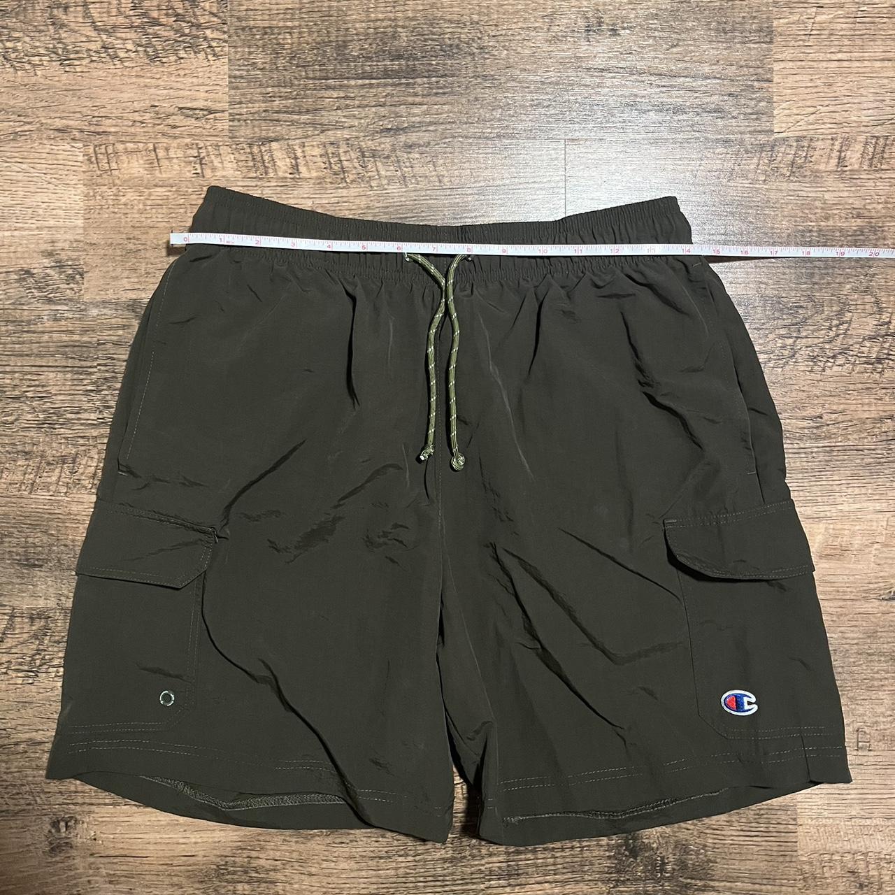 Champion shorts 2025 mens olive