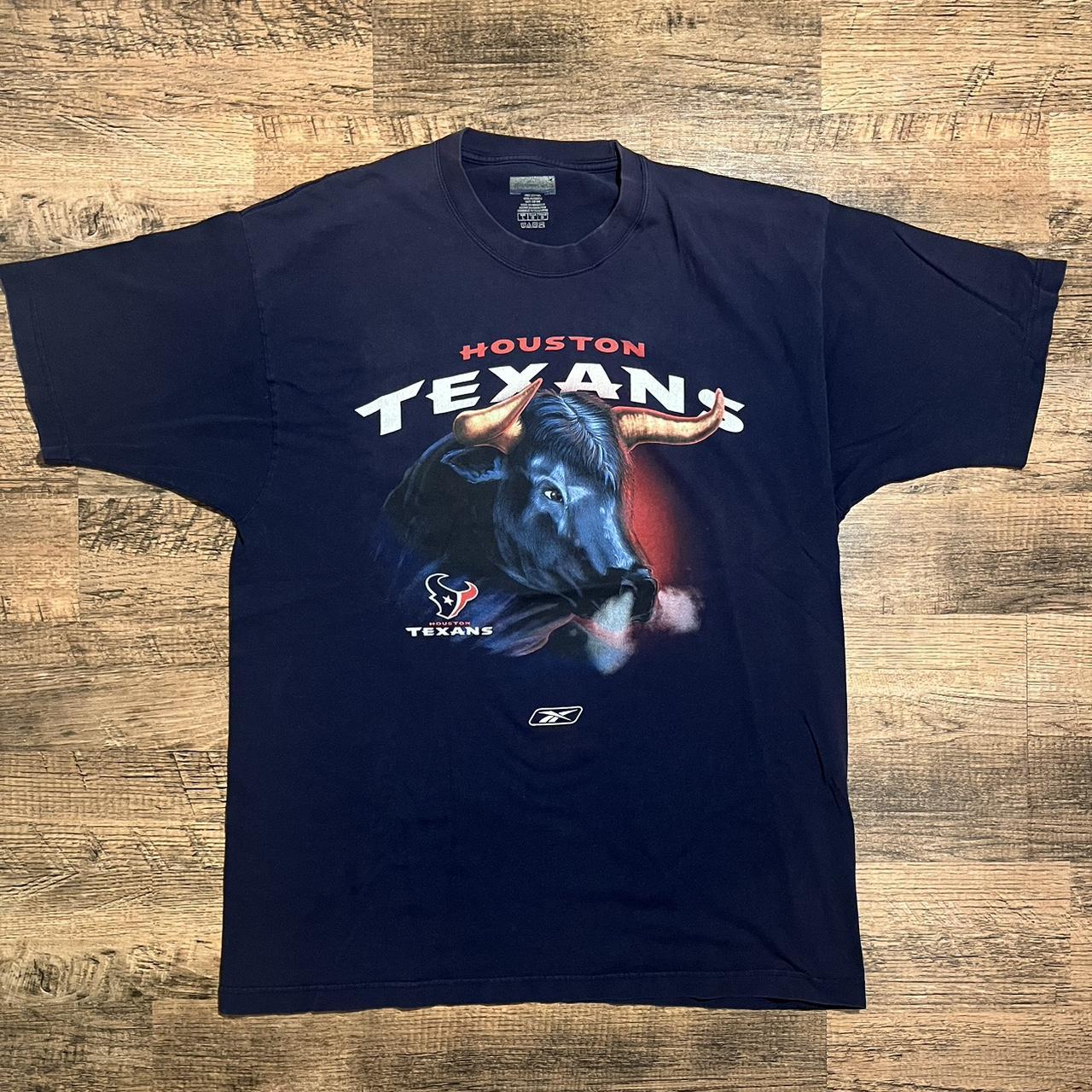 Vintage Reebok Houston Texans NFL football graphic - Depop