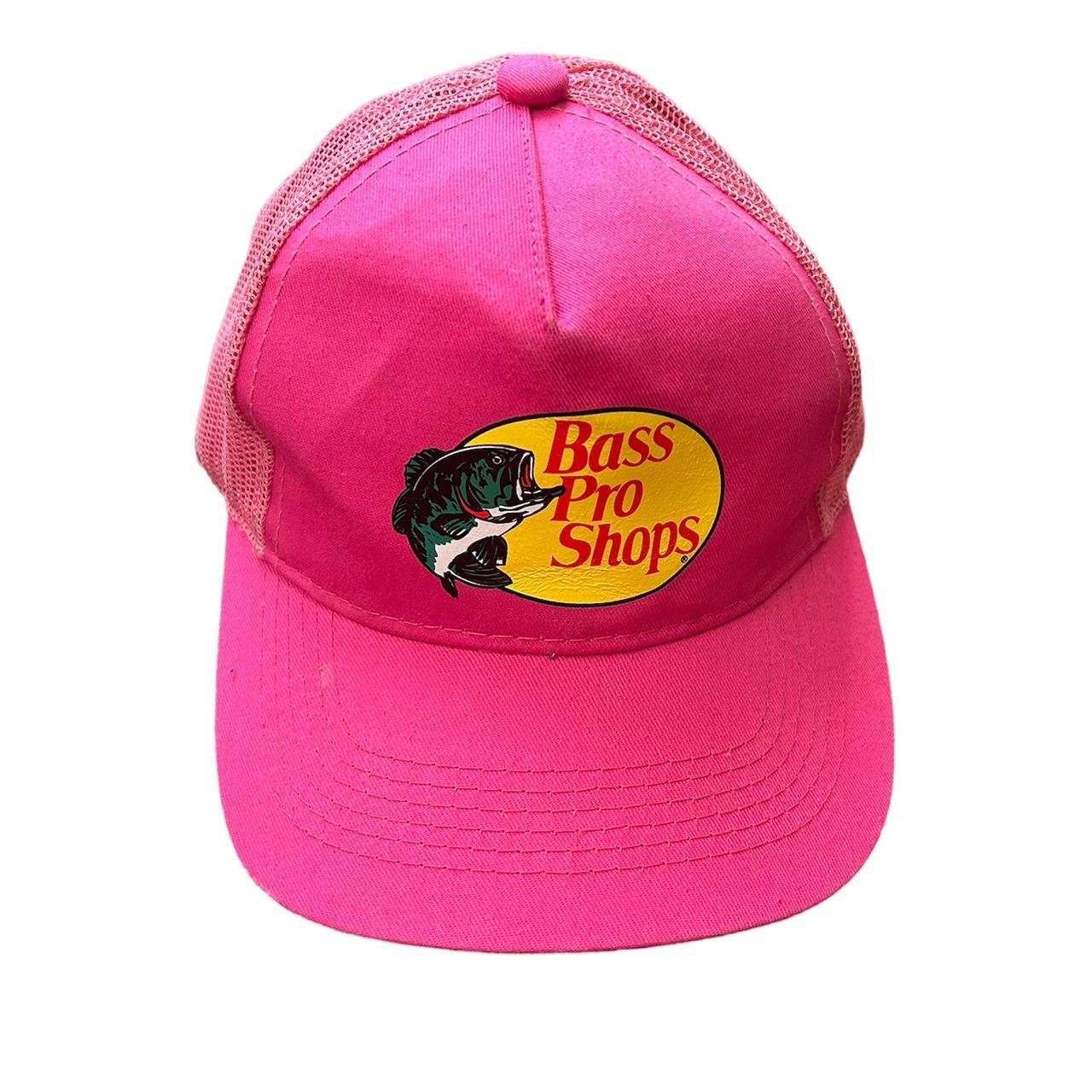 Hot pink bass pro shop hat. Youth sized