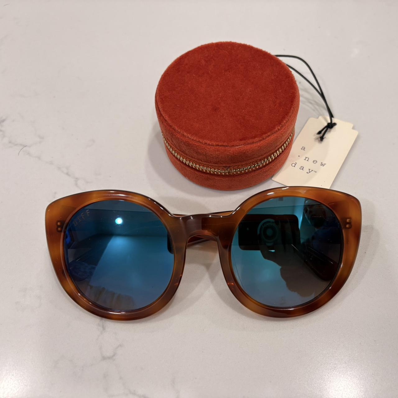 DIFF Women's Sunglasses - Brown/Multi – DIFF tort… - image 1