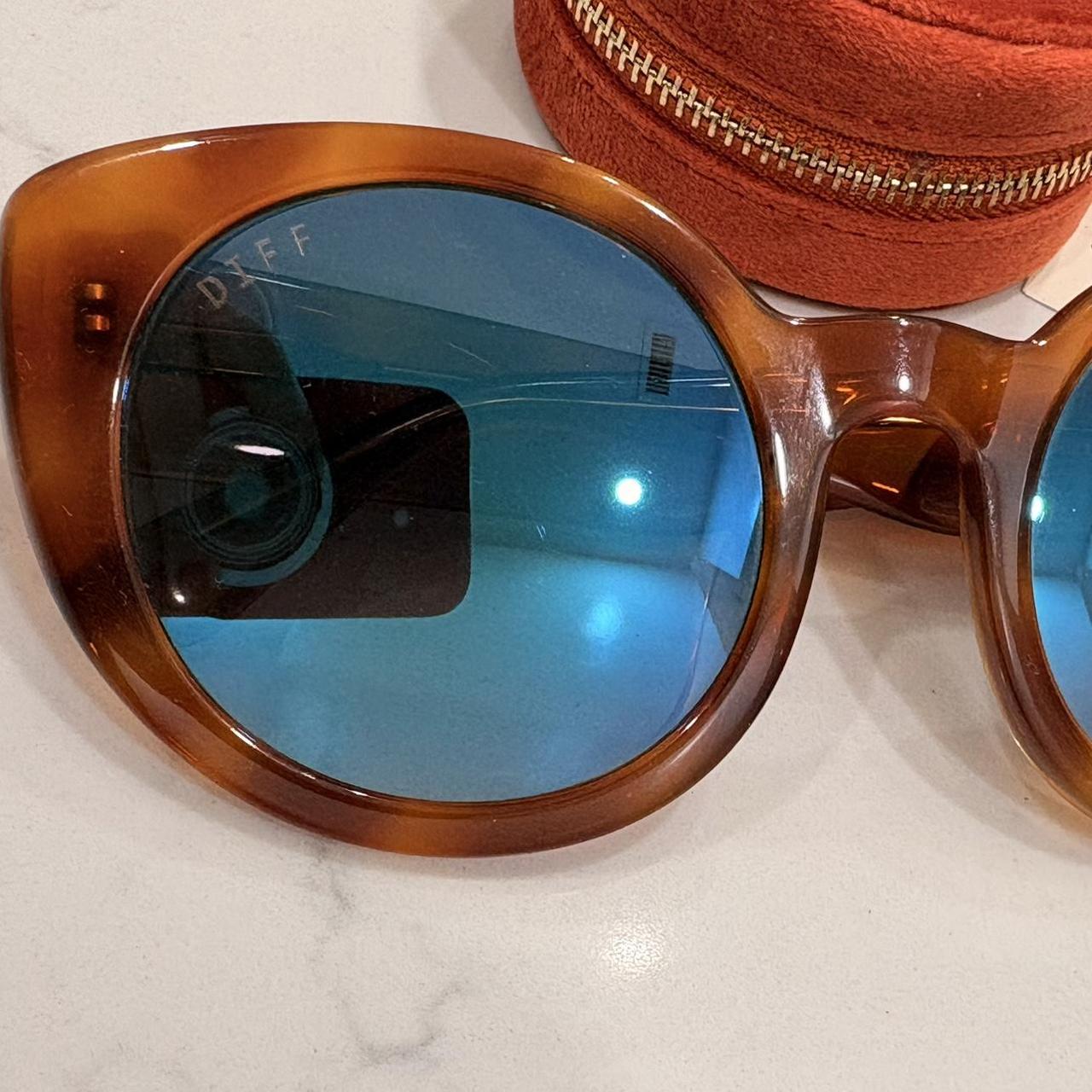 DIFF Women's Sunglasses - Brown/Multi – DIFF tort… - image 3