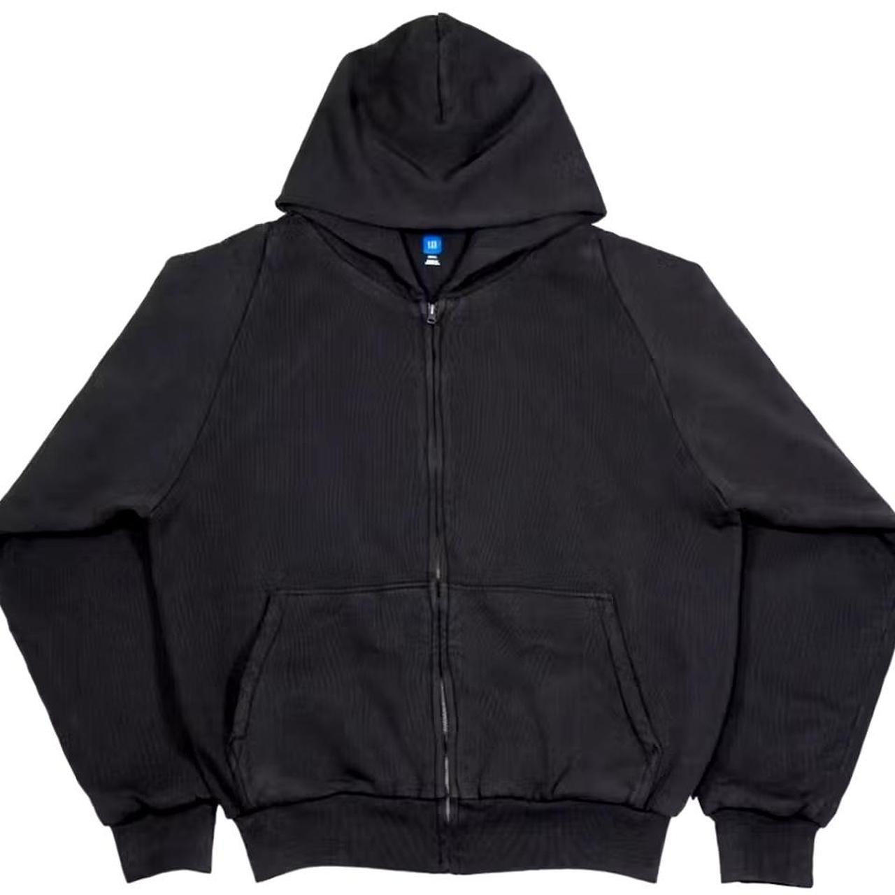 YZY X GAP in Black yeezy gap zip hoodie black M - Becoming my new