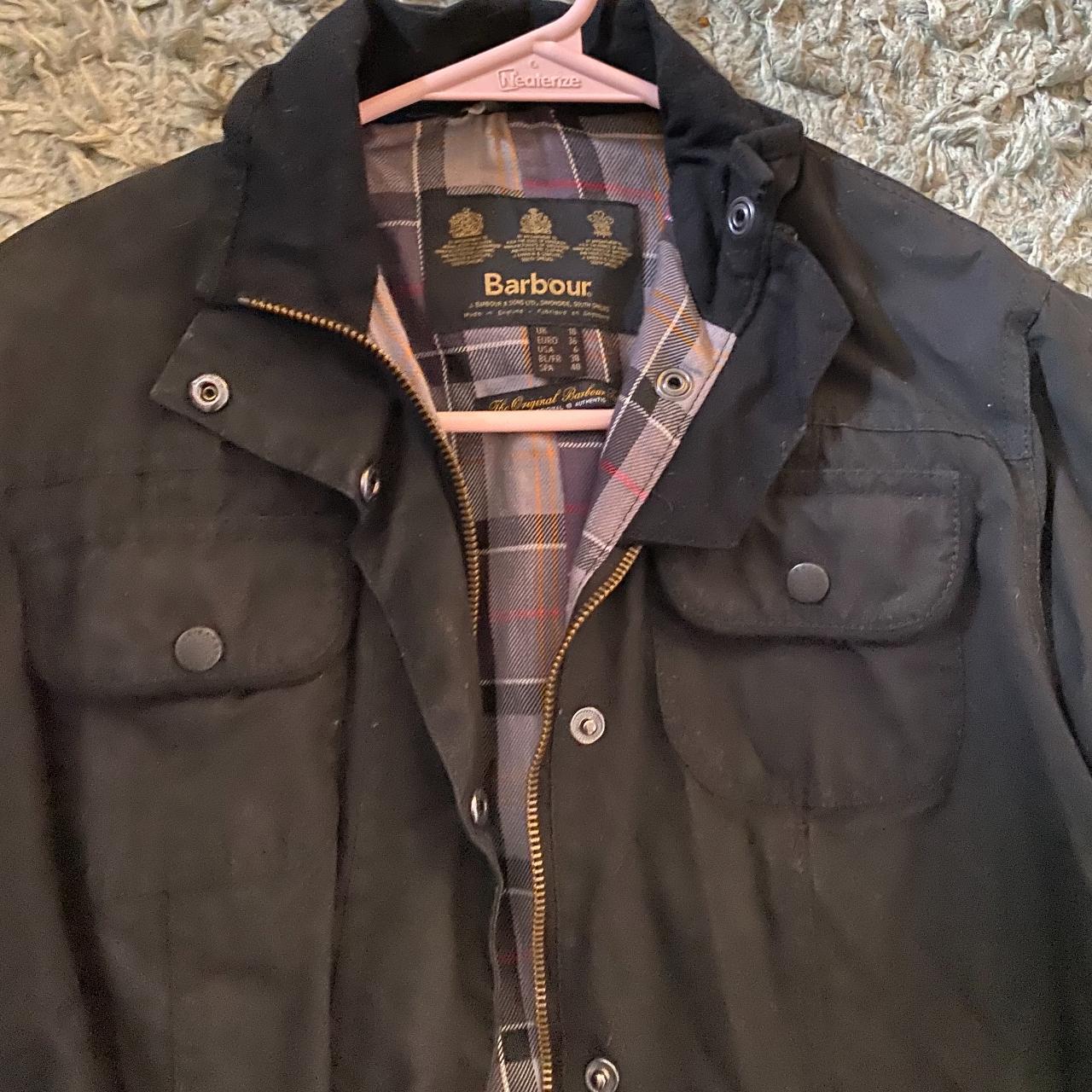 barbour wax coat womens