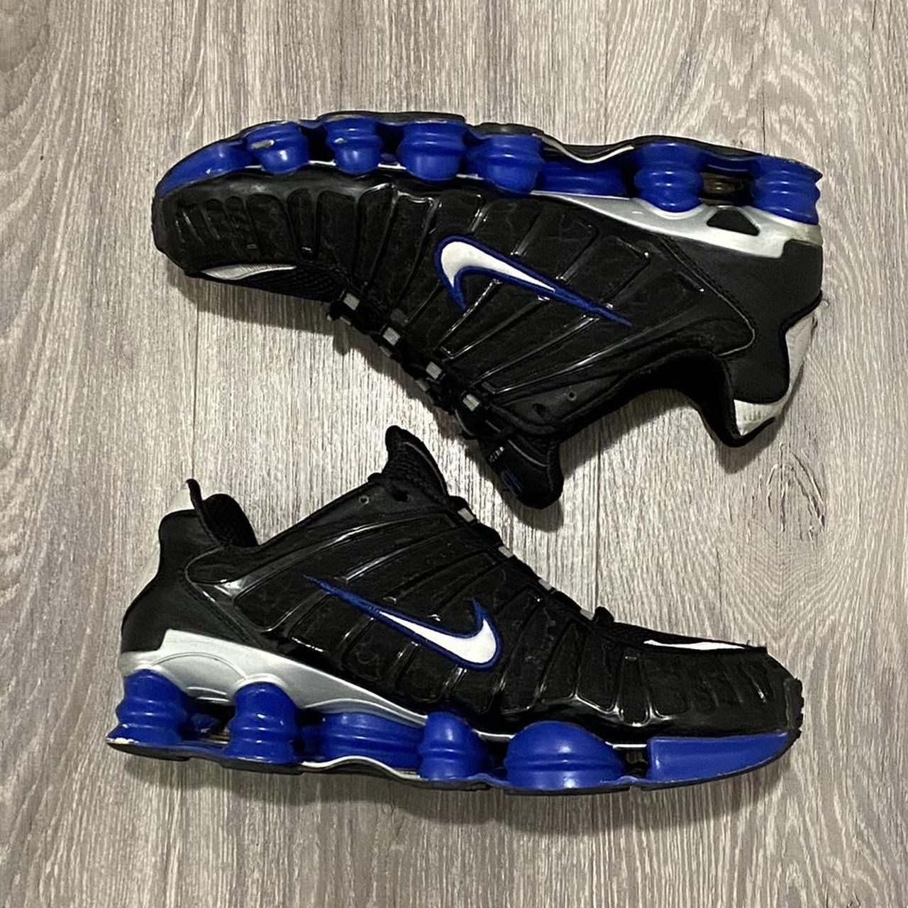 Nike Shox TL Blue Black Silver SIZE Tag UK Depop