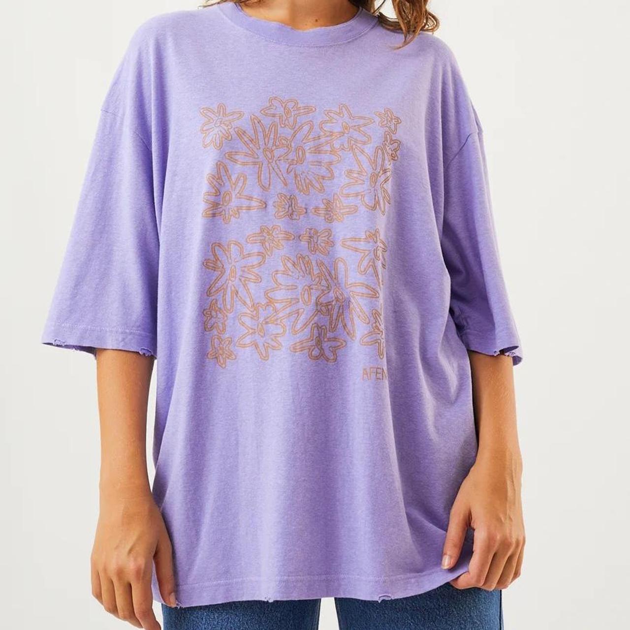 Afends Women's Purple T-shirt