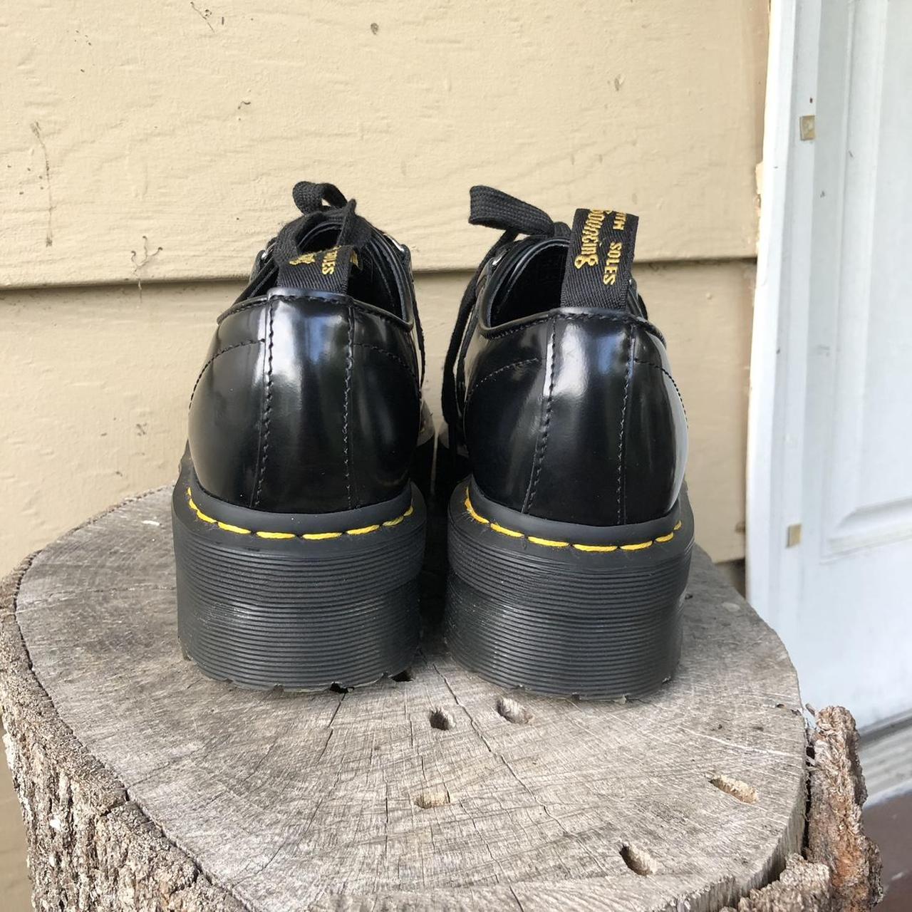 Rare black Dr. / Doc martens Sidney creepers with a... Depop