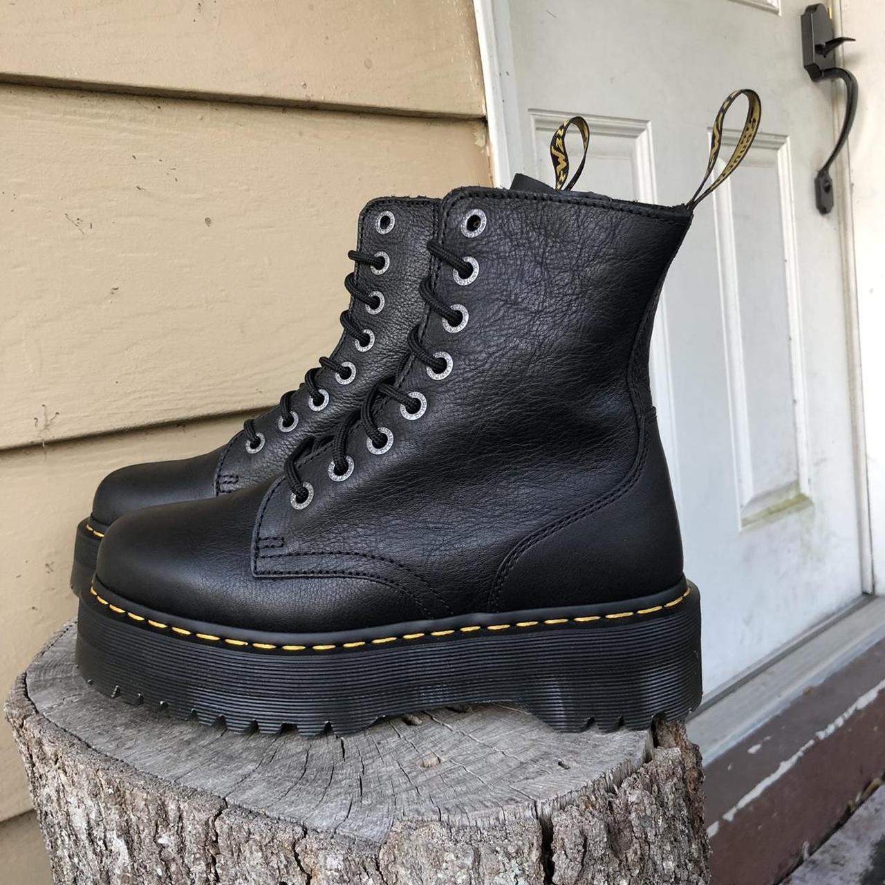 Black Jadon III Pisa dr. / Doc Martens platform... - Depop