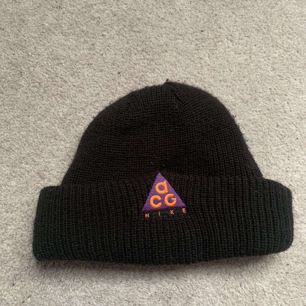 black acg beanie