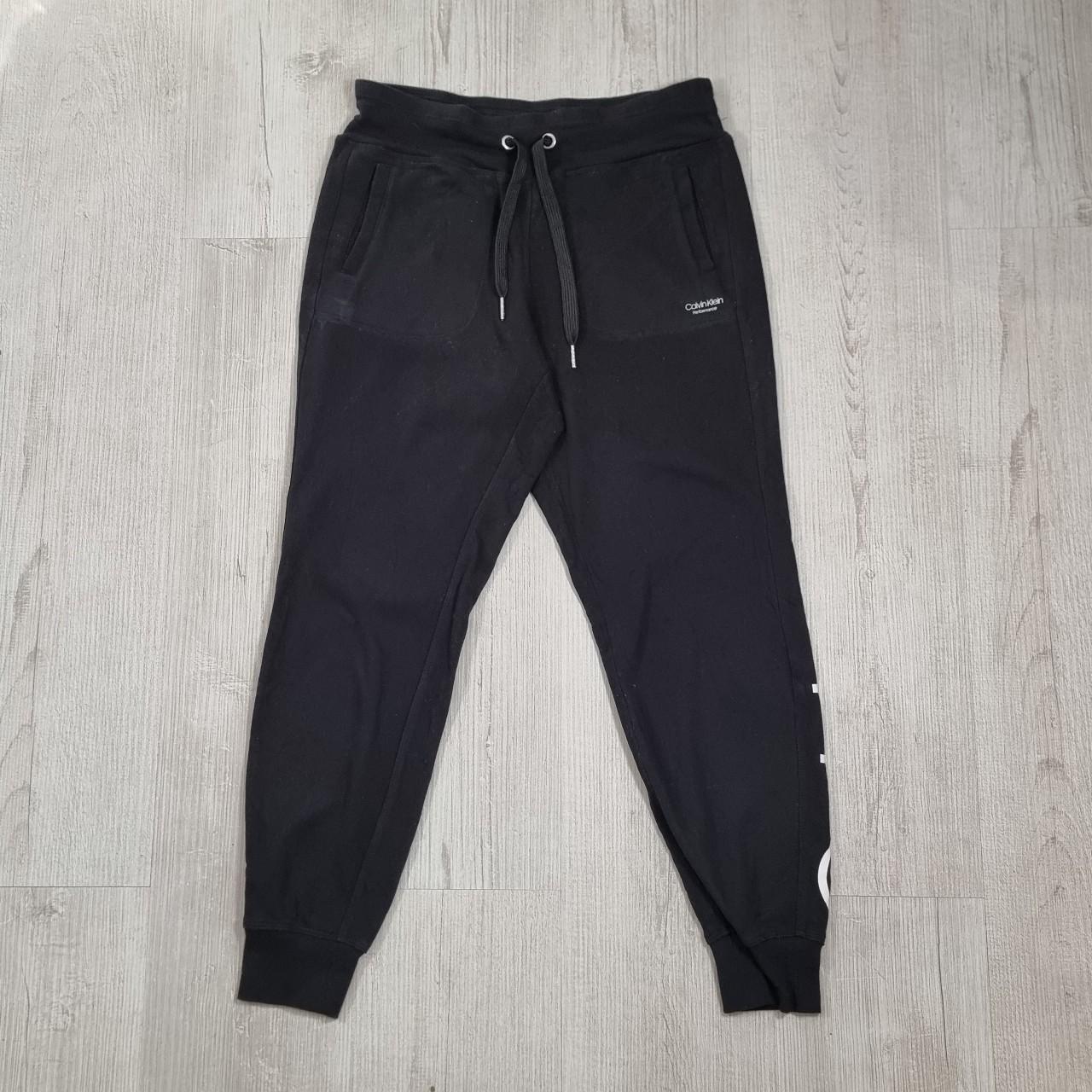 Calvin Klein Women's Black Joggers-tracksuits | Depop