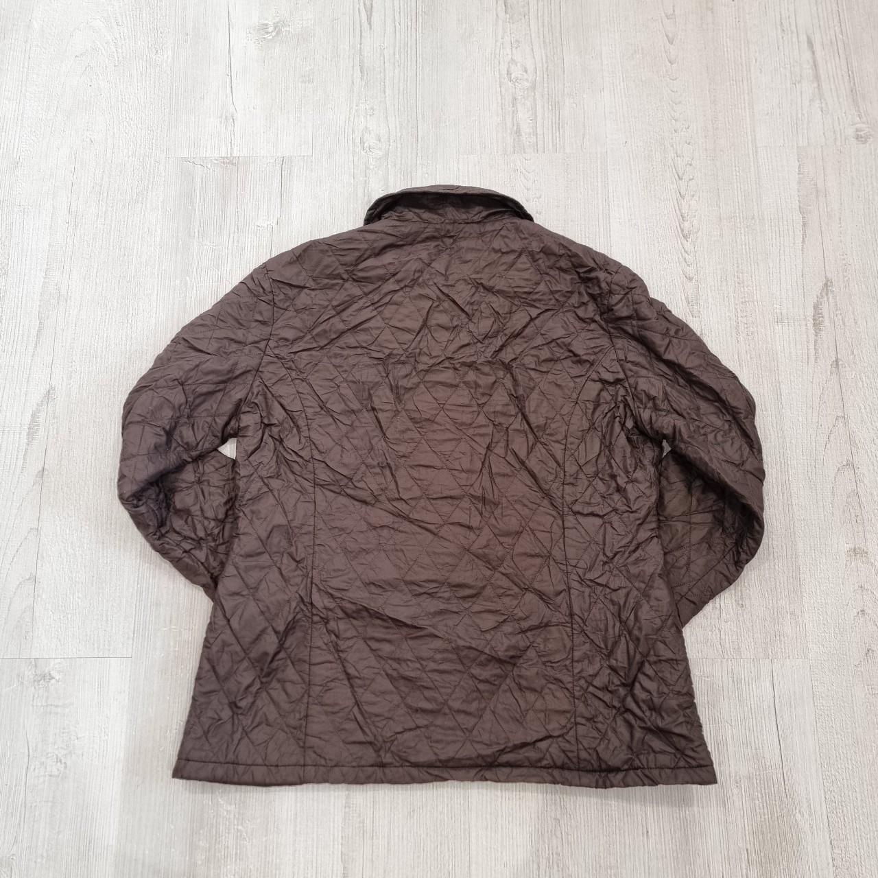 🌌 Vintage Womens Barbour Jacket Brown Quilted... Depop