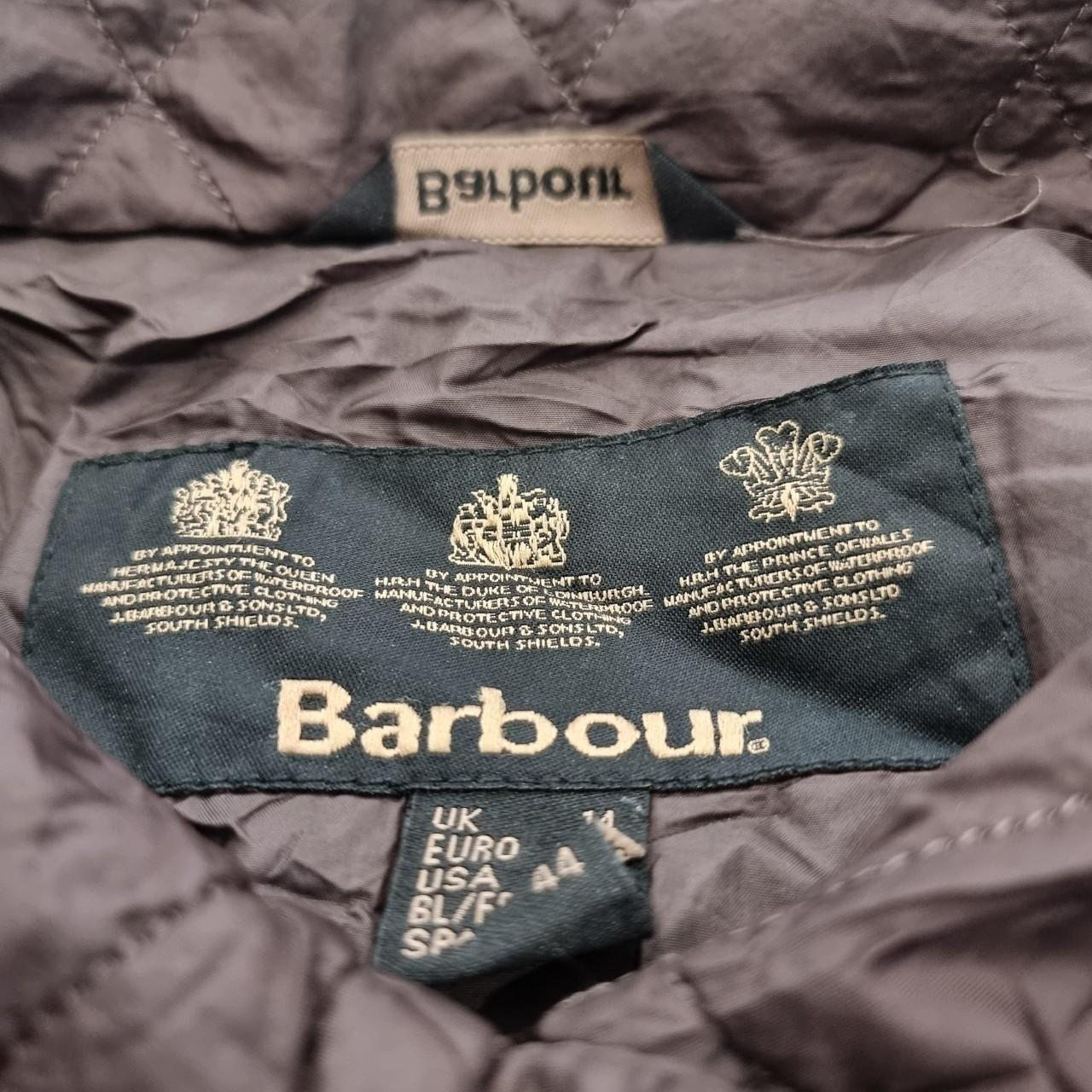 🌌 Vintage Womens Barbour Jacket Brown Quilted... Depop