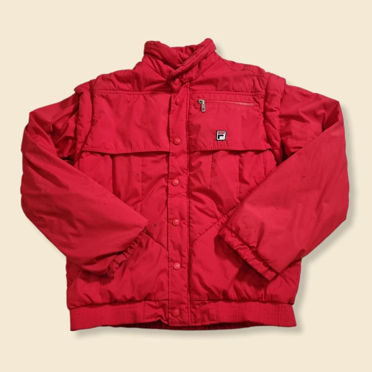 Fila reversible outlet puffer jacket