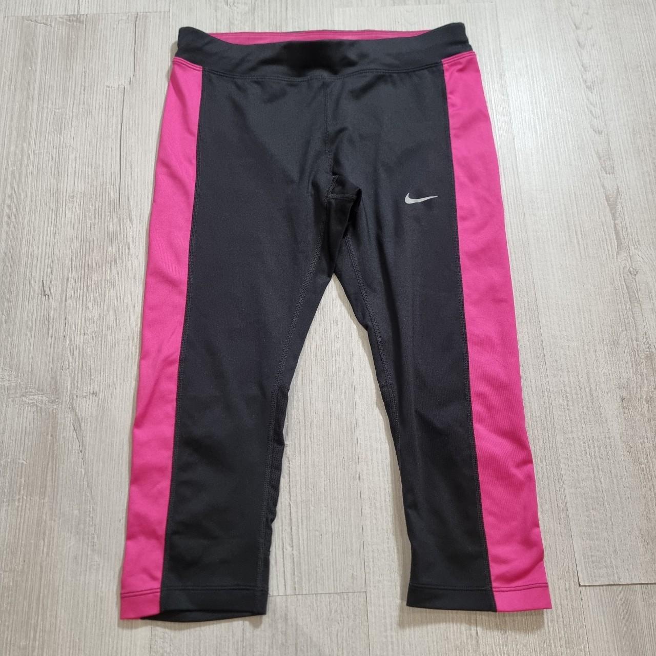 Nike Dri-Fit Leggings Capri Cropped Workout Sweats - Depop