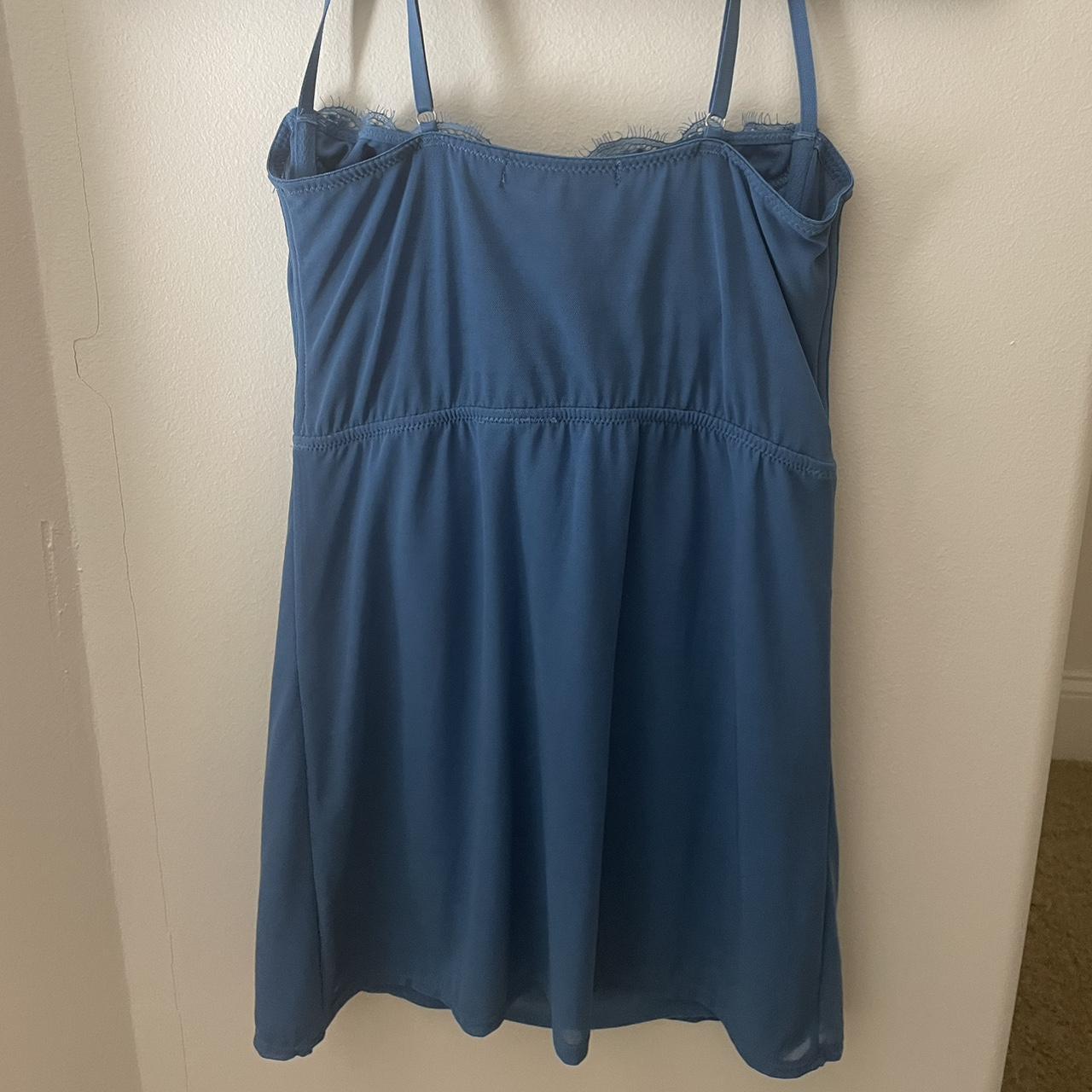 Urban Outfitters Women's Blue Dress | Depop