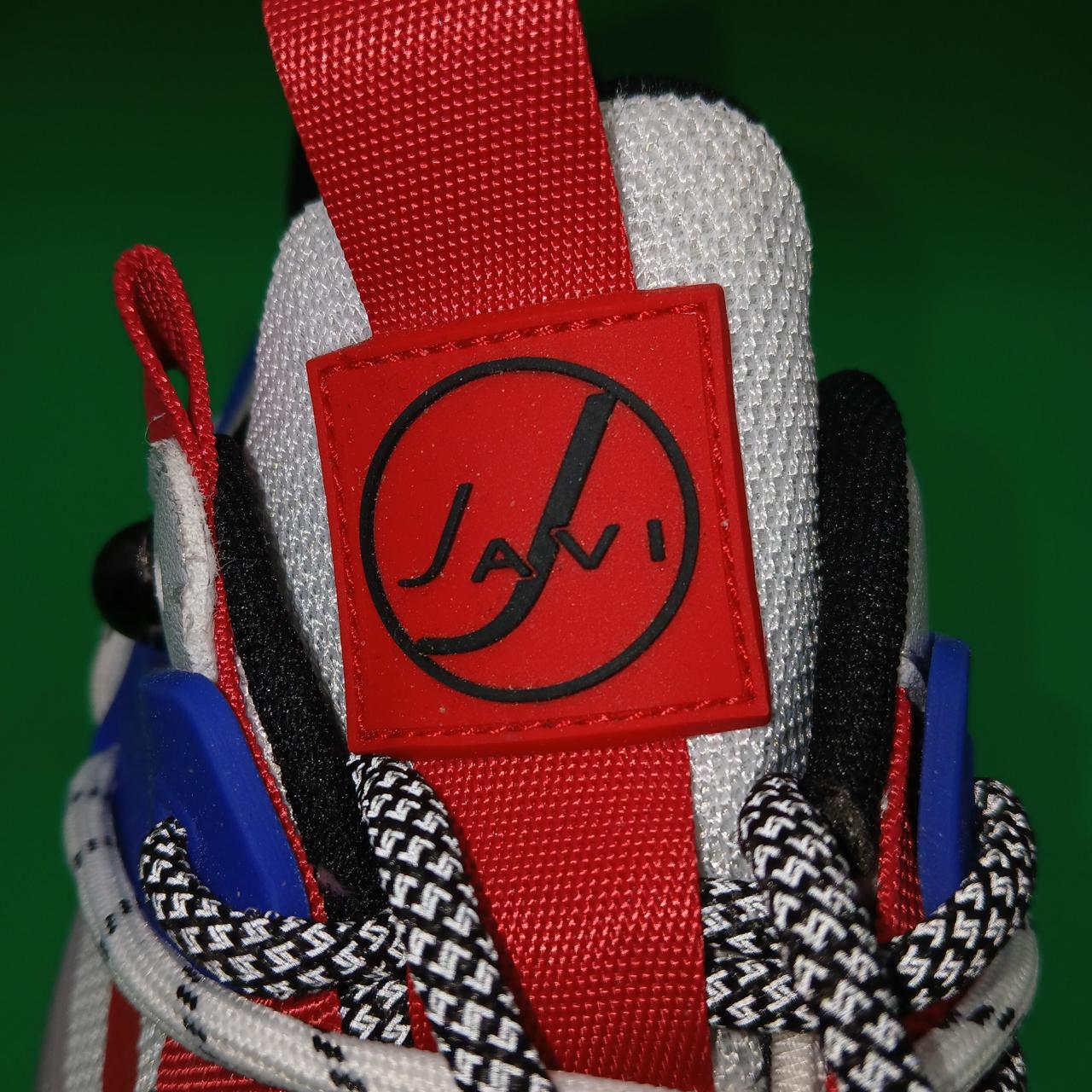 Javi Men's Sneakers - White/Red - US 9 – Javi Sneakers - Gem