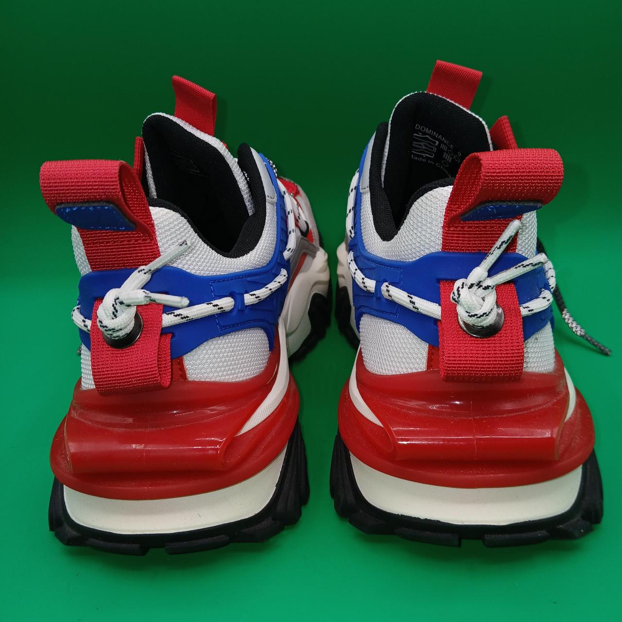 Javi Men's Sneakers - White/Red - US 9 – Javi Sneakers - Gem