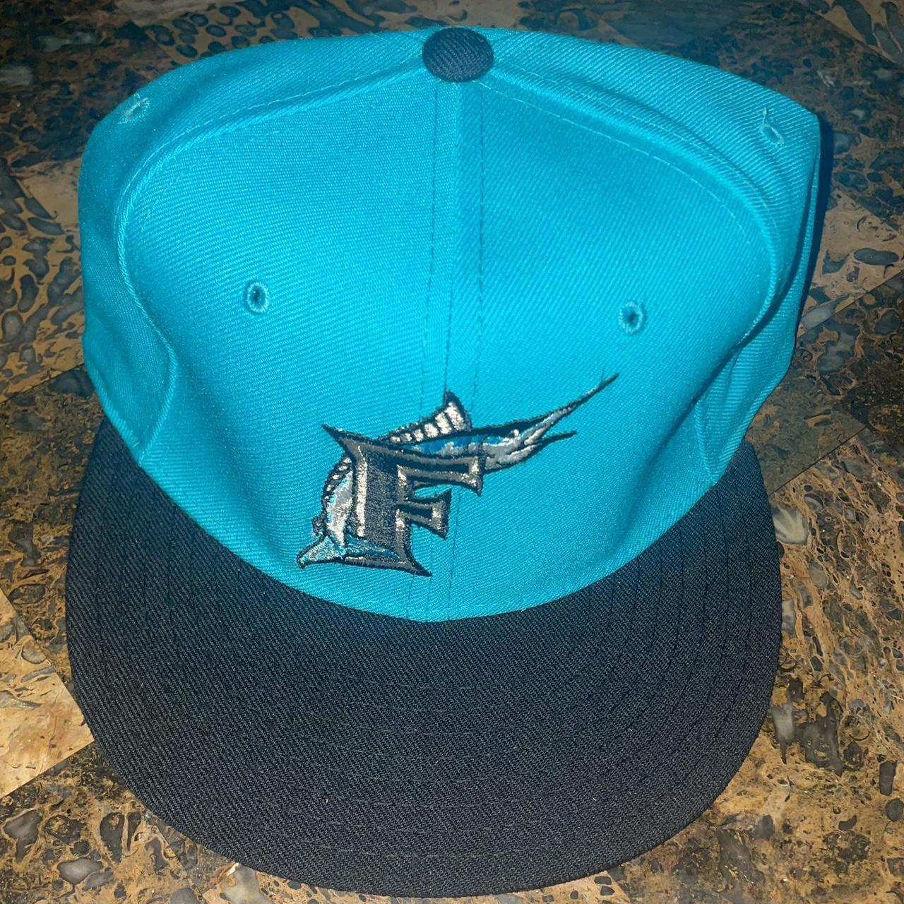 Vintage FLORIDA MARLINS New Era Diamond Collection 5950 