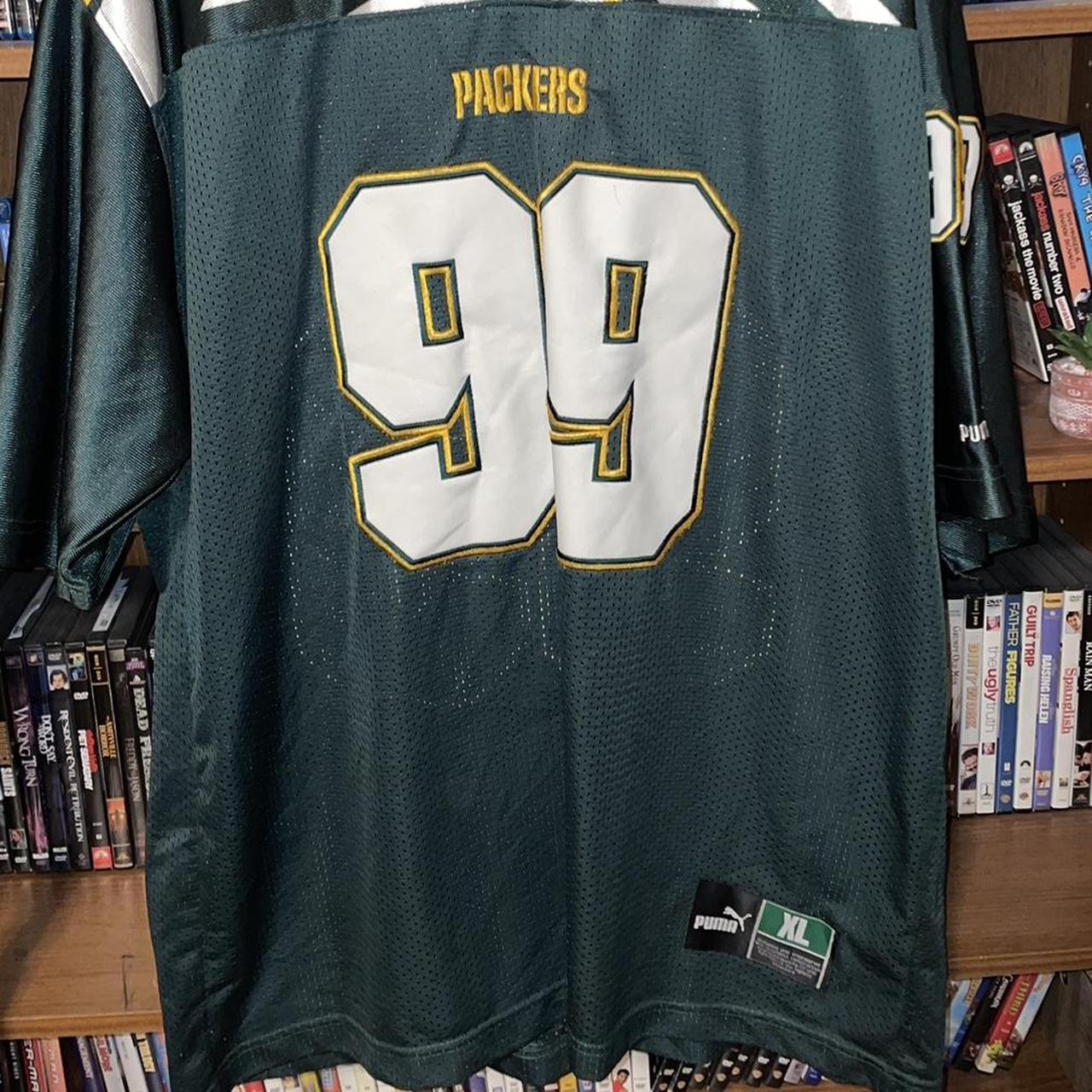 VINTAGE Green Bay Packers NFL Jersey Mens Size 48 - Depop