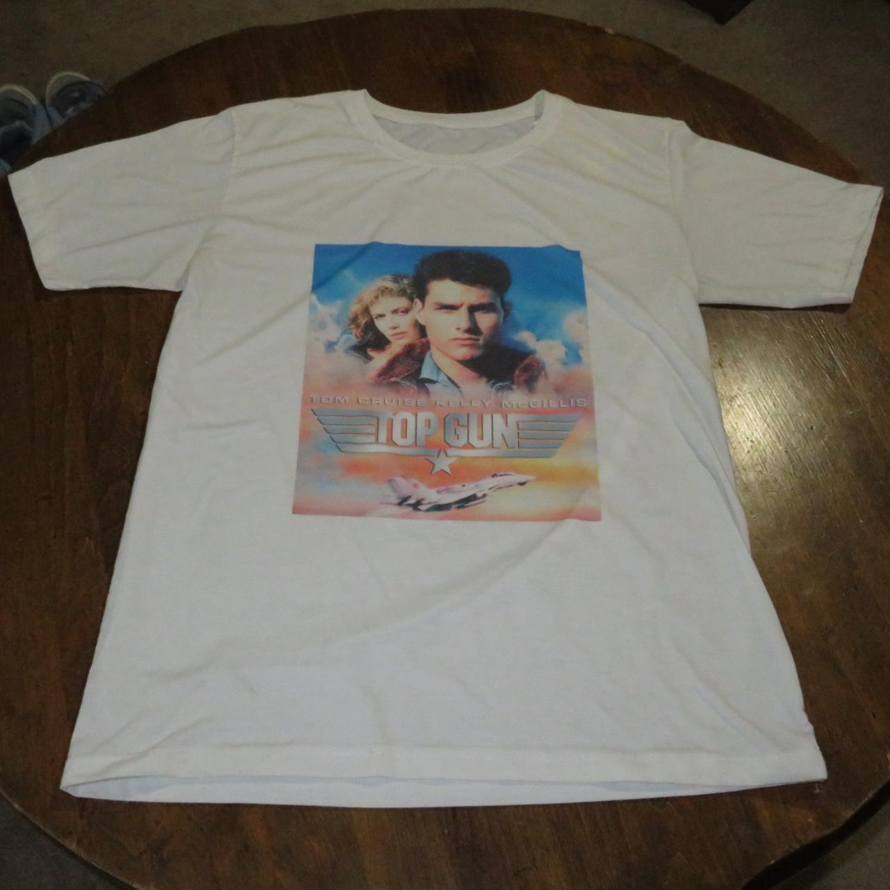 Buy Vintage Tom Cruise Top Gun Movie Single Stitch T Shirt / Nice