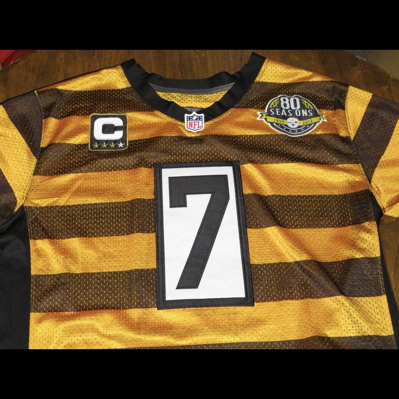 ben roethlisberger jersey Pittsburgh steelers - Depop