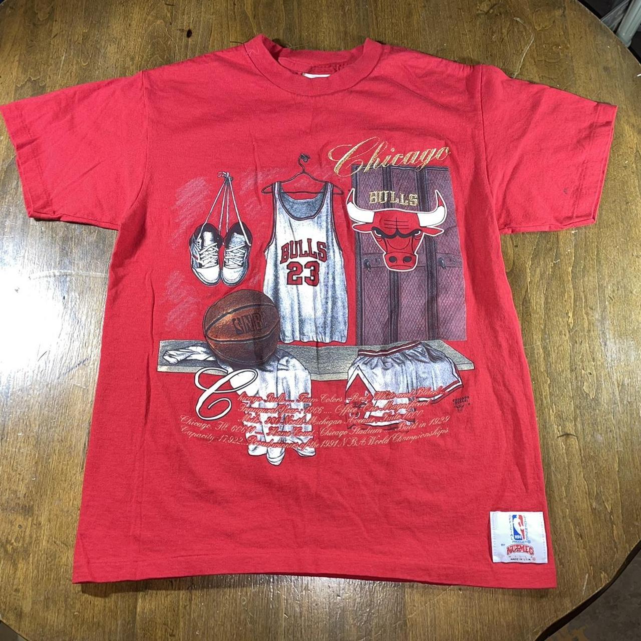 Vintage 1991 NBA World Champion Chicago Bulls - Depop