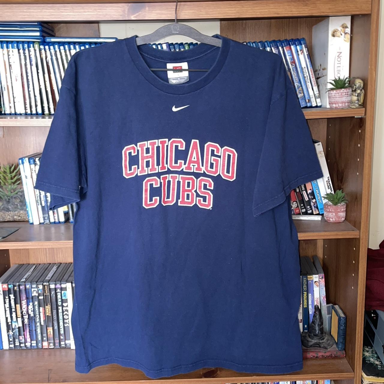 Vintage Chicago Cubs T-Shirt No Tags Size: Large - Depop