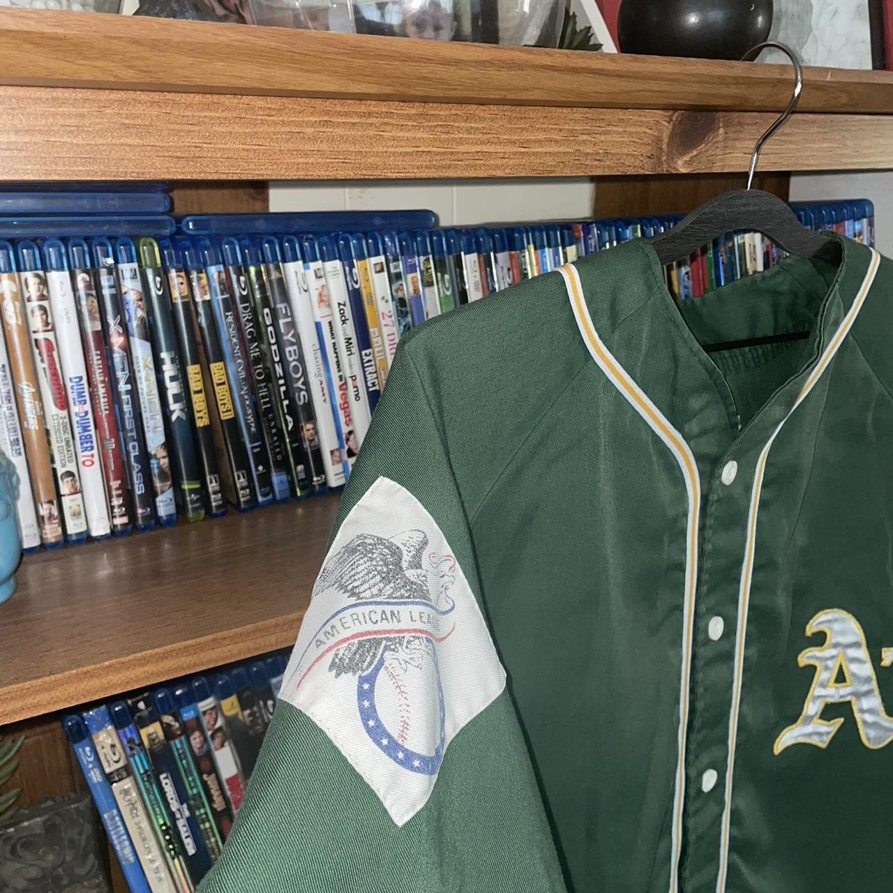 VINTAGE 90s OAKLAND ATHLETICS STARTER JERSEY - Depop