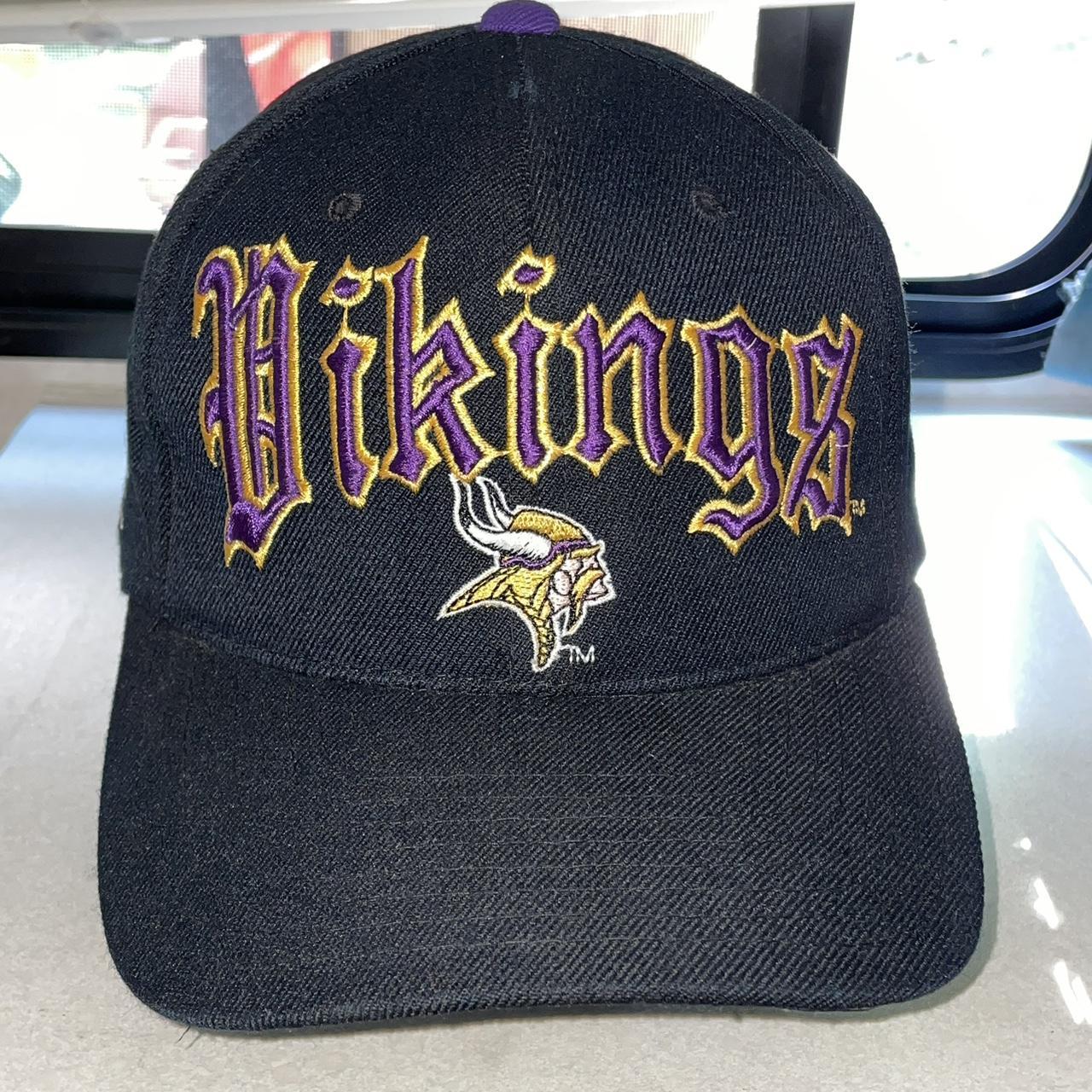 Minnesota Vikings Vintage Drew Pearson Snapback Hat Wool 