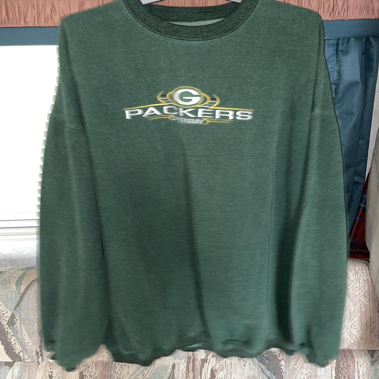 Vintage Packers Sweatshirt Green Bay Packers - Depop