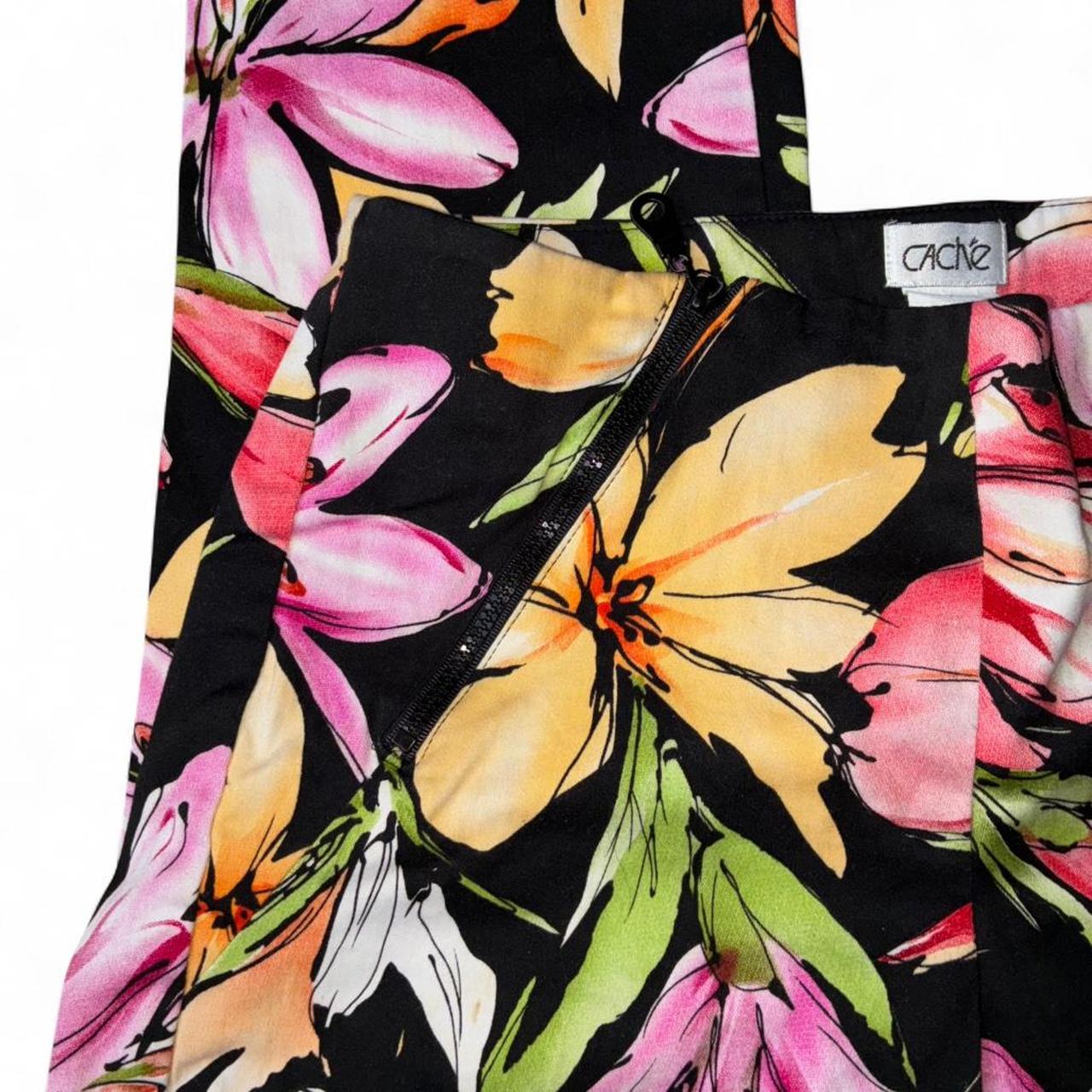 Cache Women's Pants - Multi/Black - 2 – Cache flo… - image 3