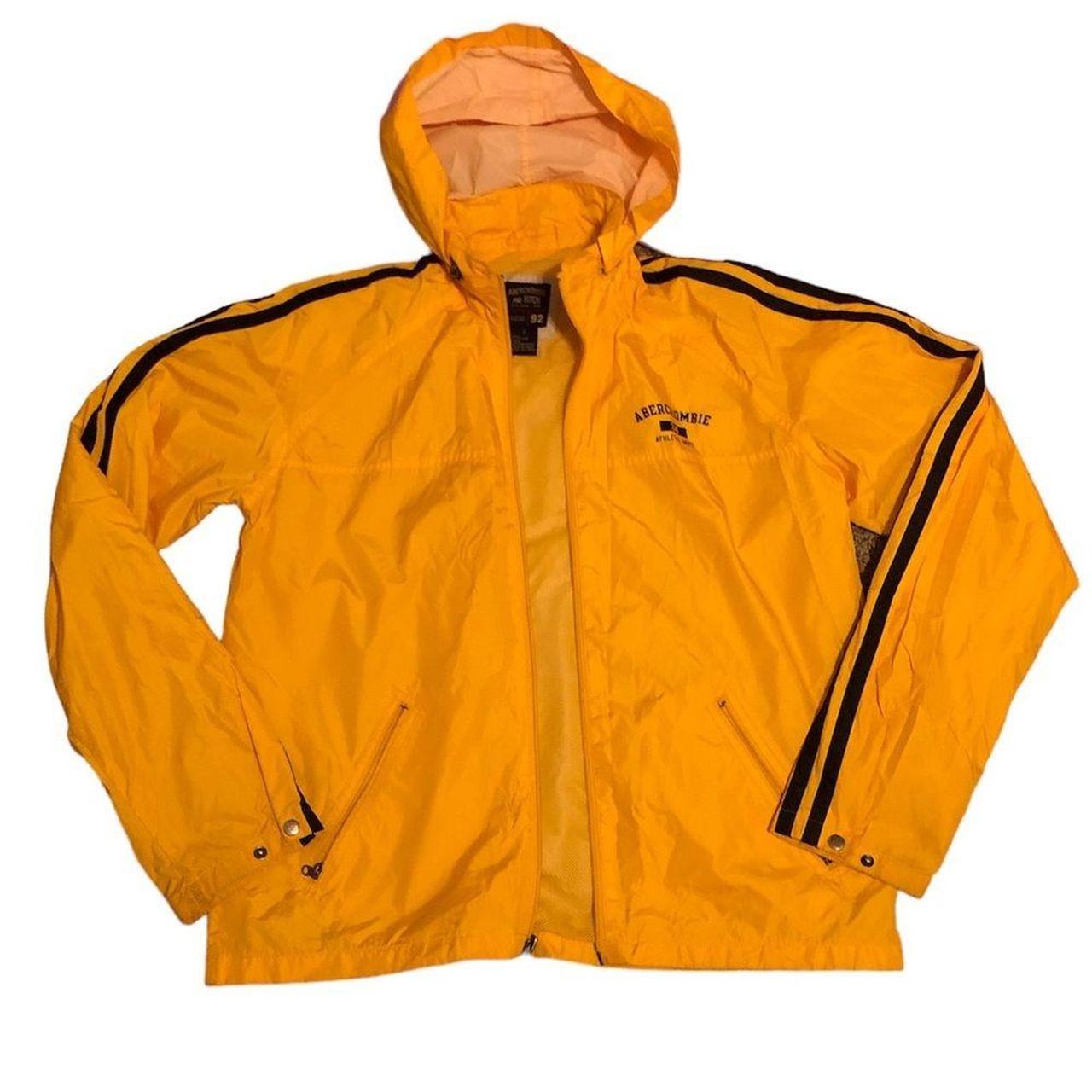 Mens Furry Yellow Jacket Stellar Men's Hooded Winter Technical