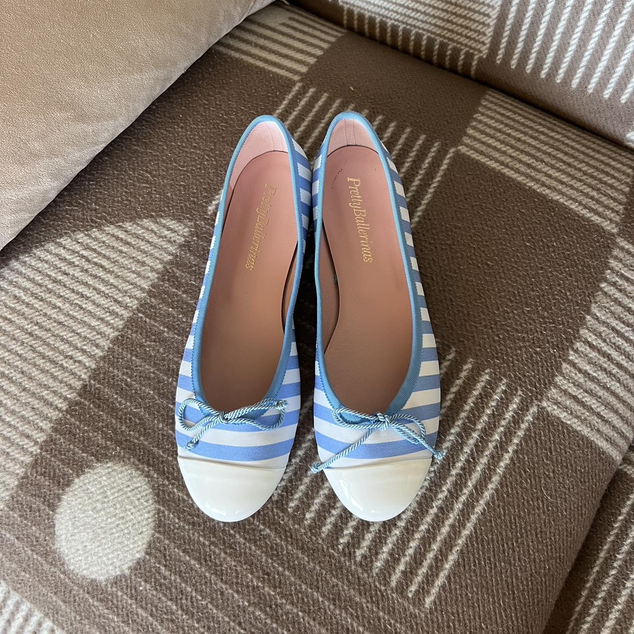 Pretty Ballerinas striped Brand new,