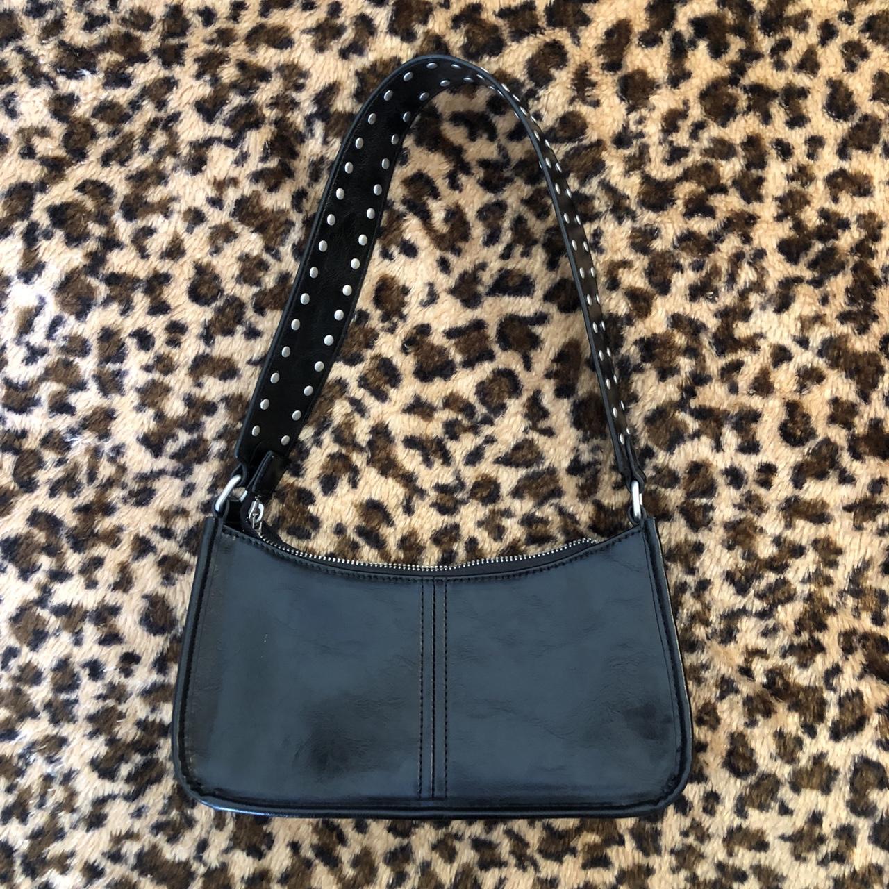 Black Brandy Melville Purse  Purses, Leather zipper, Leather