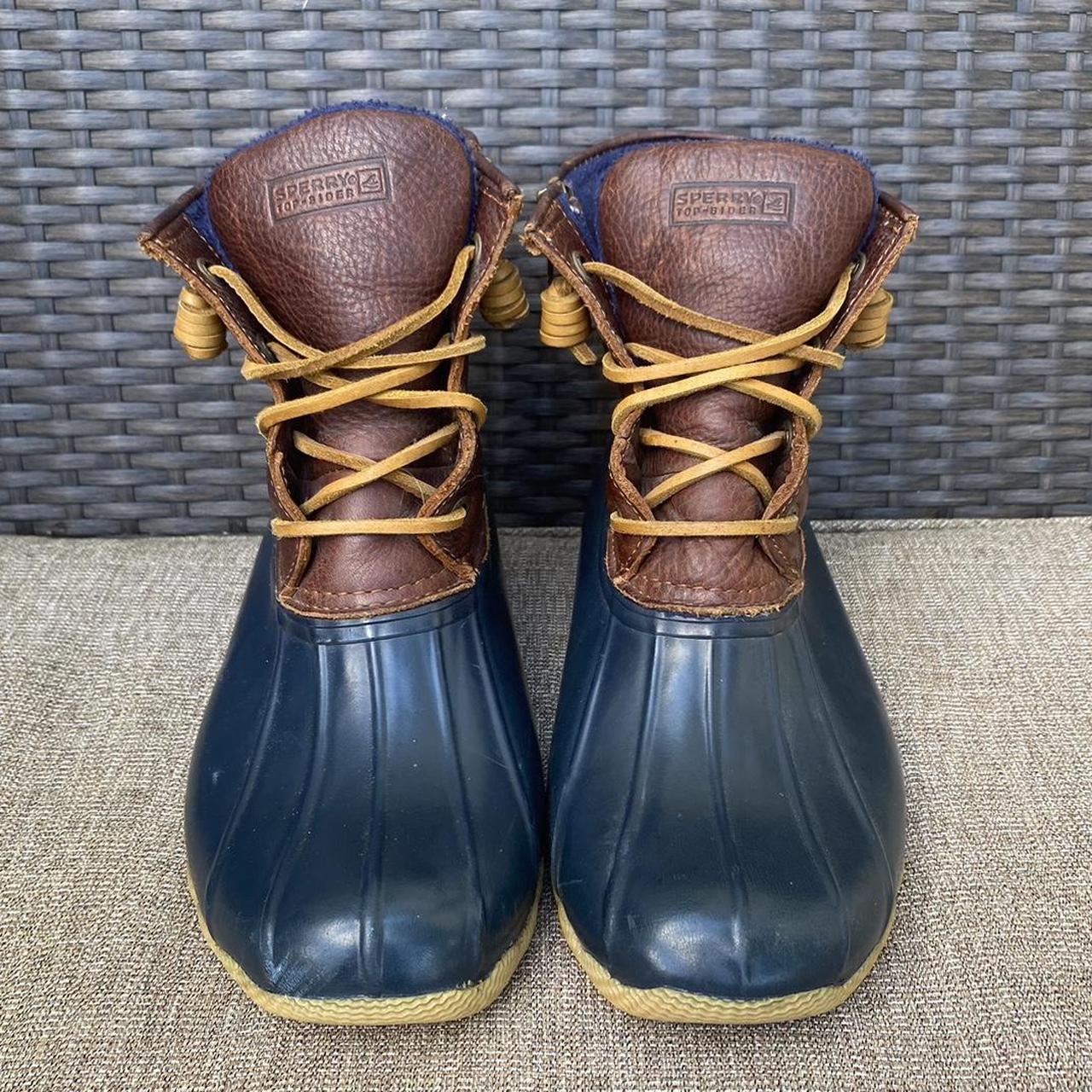 sperry duck boots 8.5