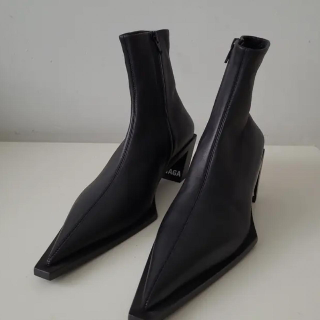 Balenciaga Women's Ankle Boots - Black - US 8