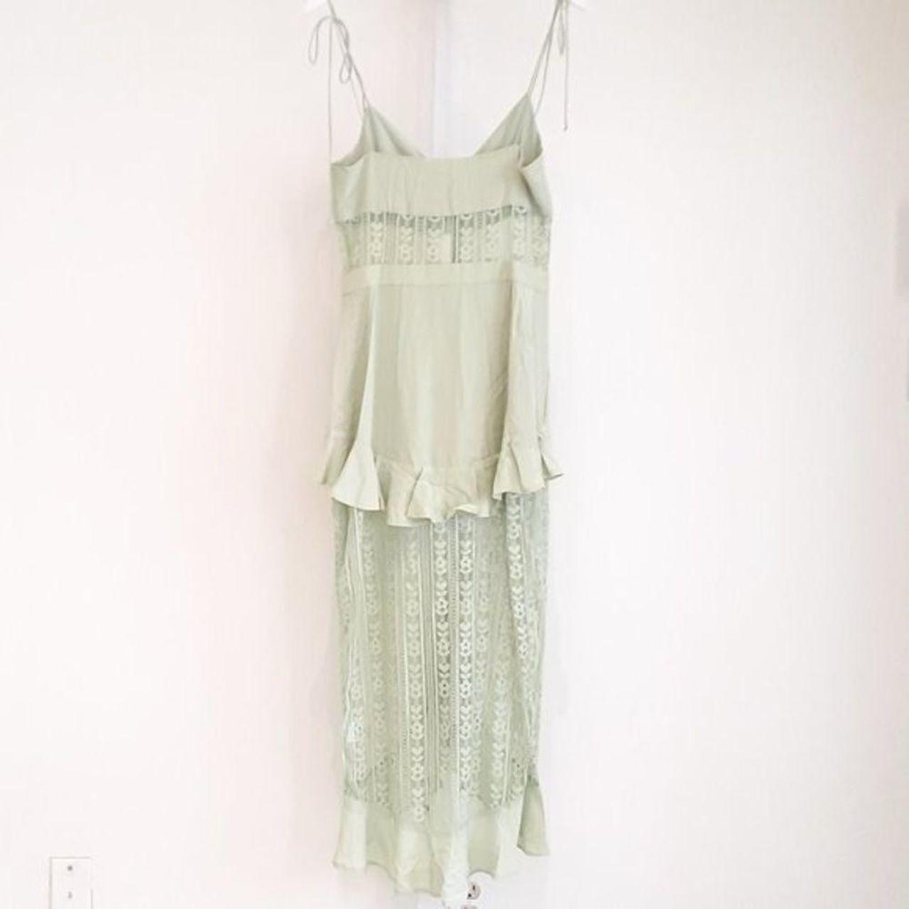 For Love And Lemons LoveBird Mint Green MIDI offers Lace Dress