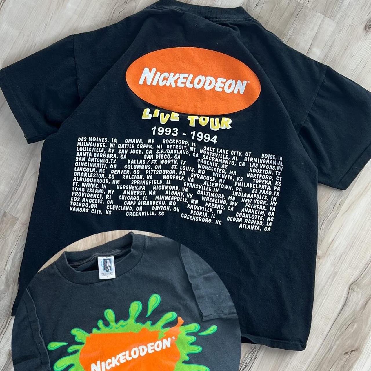 Nickelodeon Men's T-Shirt - Black - L