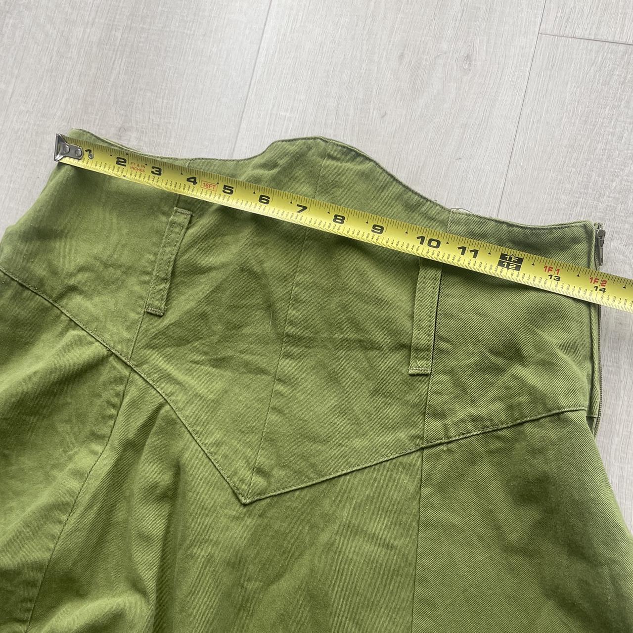 VINTAGE “YES CLOTHING” MAXI SKIRT beautiful green... - Depop