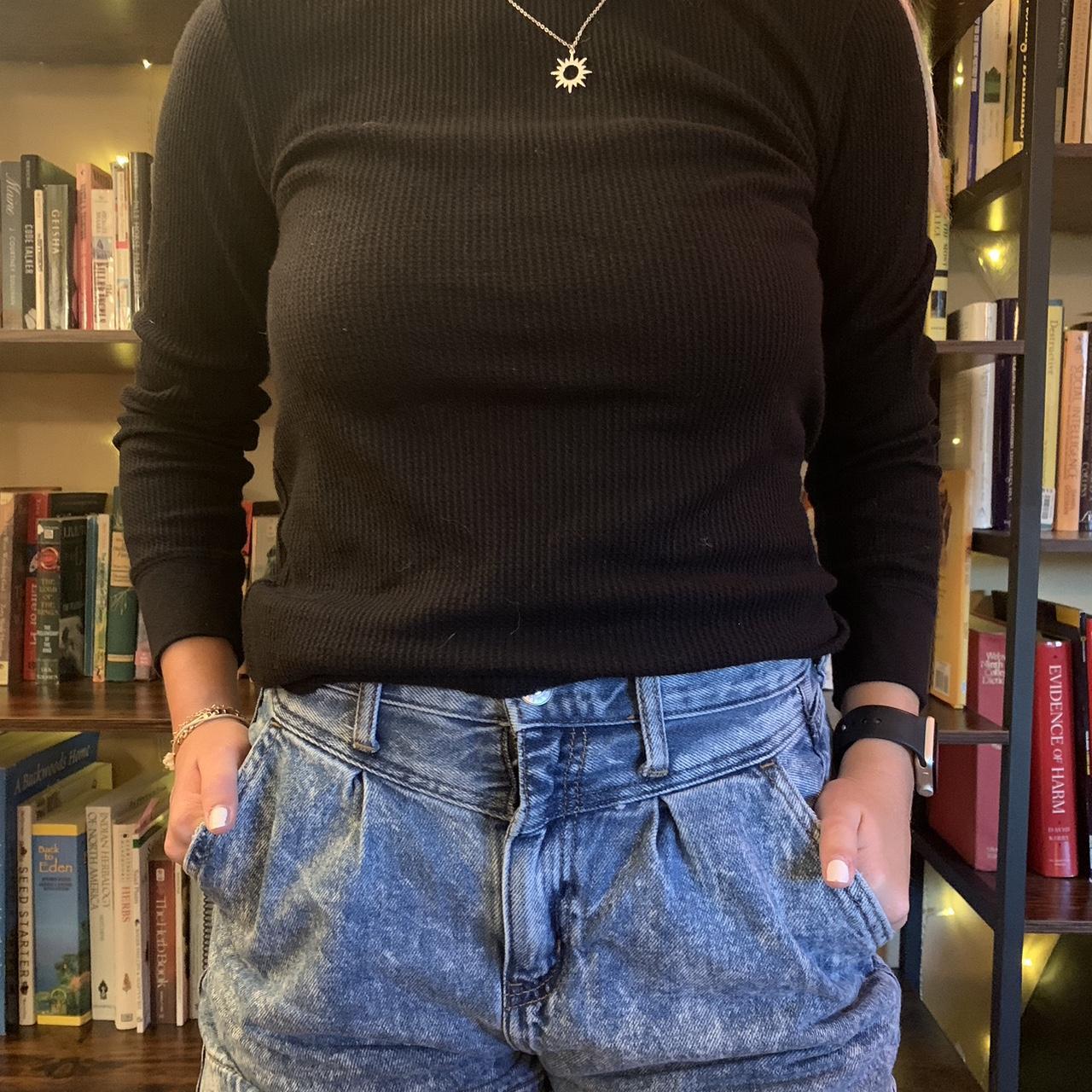 Black Joe Boxer long sleeve waffle shirt Size... Depop