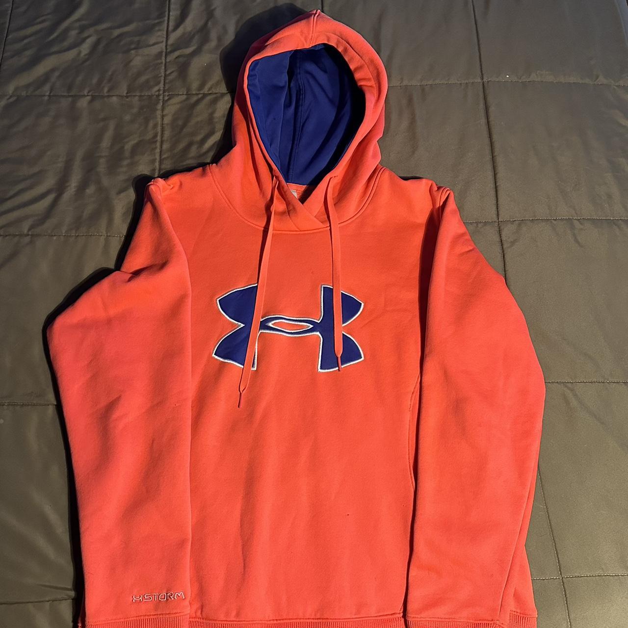 Under Armour Pink Hoodie Depop