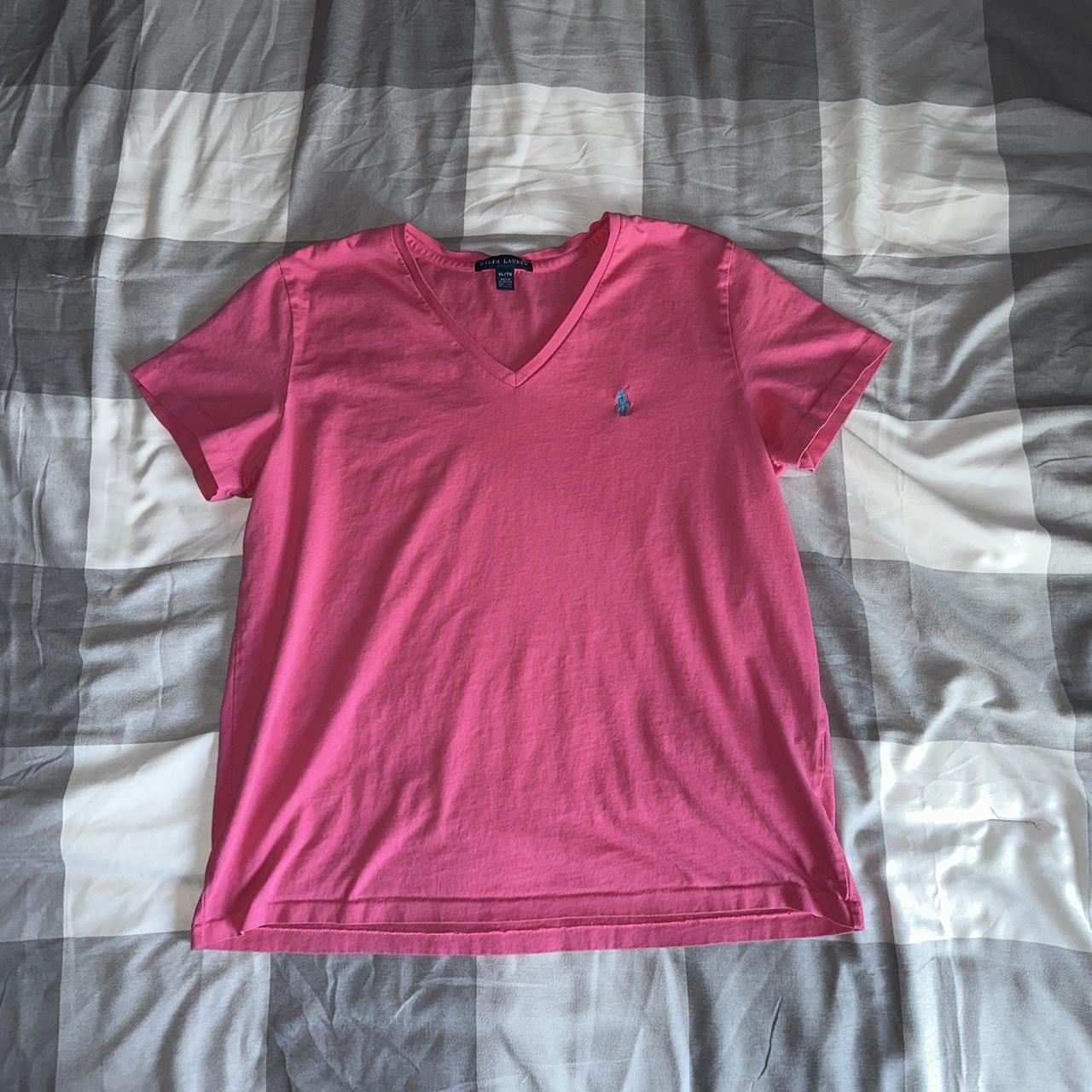 Ralph Lauren T - Shirt 🔅Hot Pink Ralph Lauren Polo... - Depop