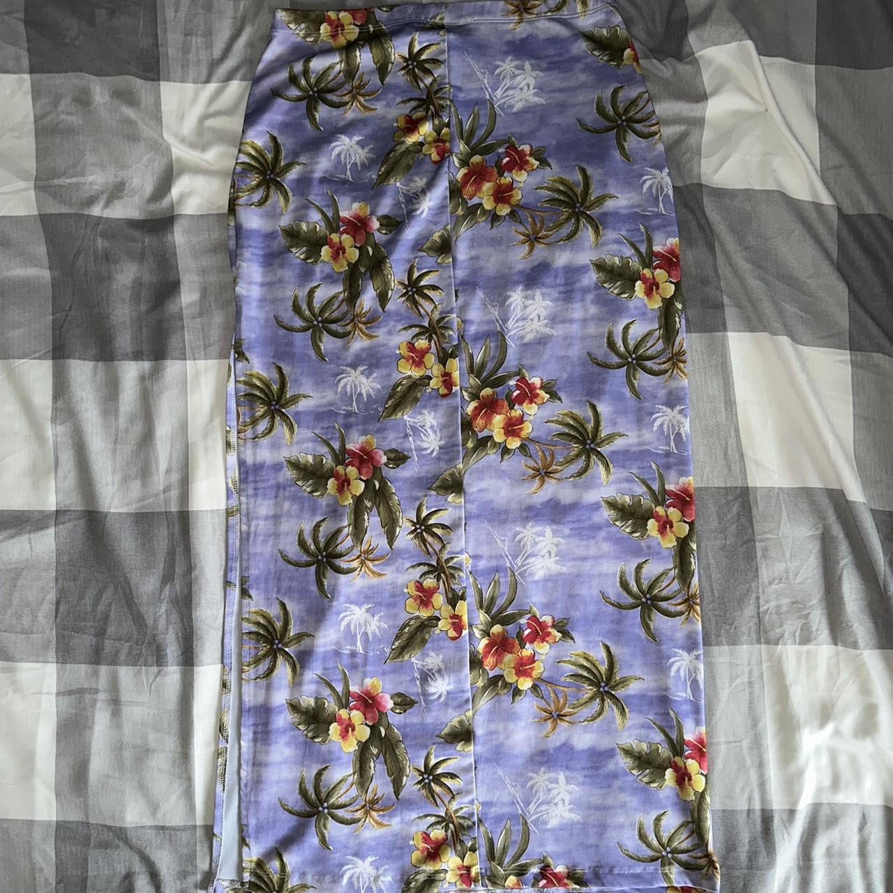Joules Women's Purple and Orange Skirt (2)