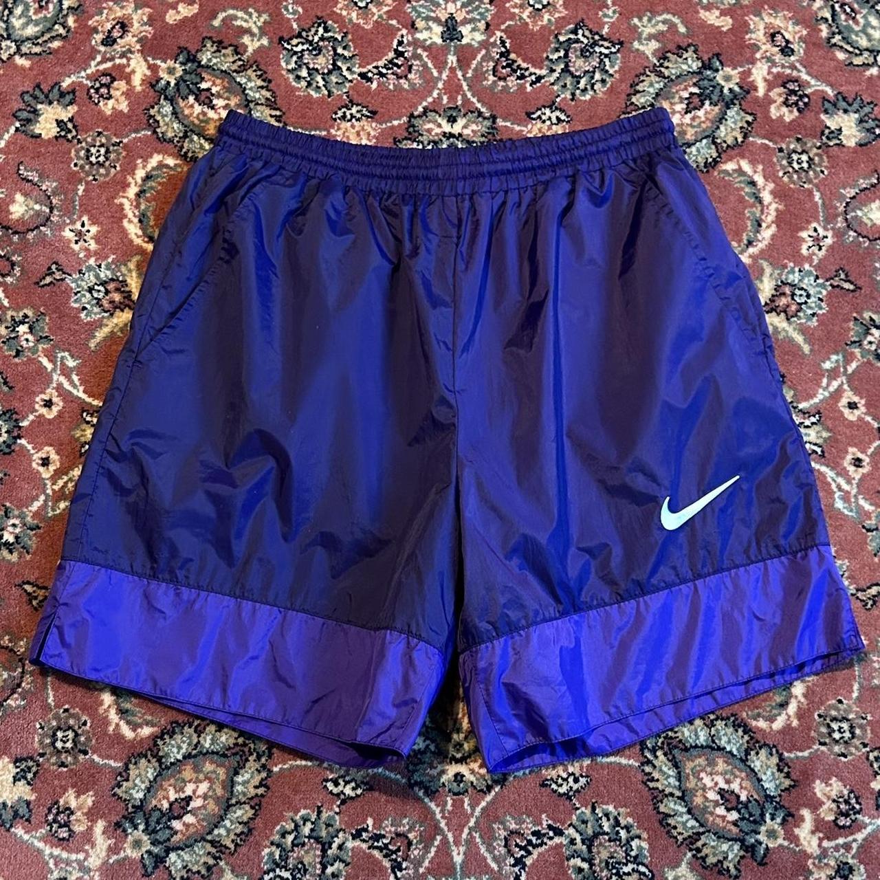 Nike Men's Purple Shorts Depop