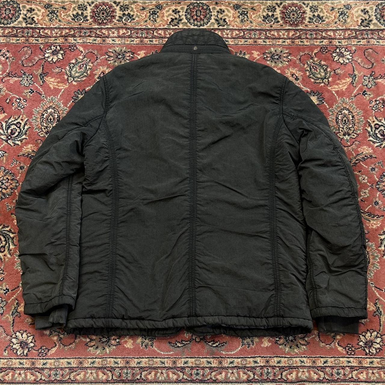 Vintage CP Company Puffer Jacket Grey Black Good... - Depop