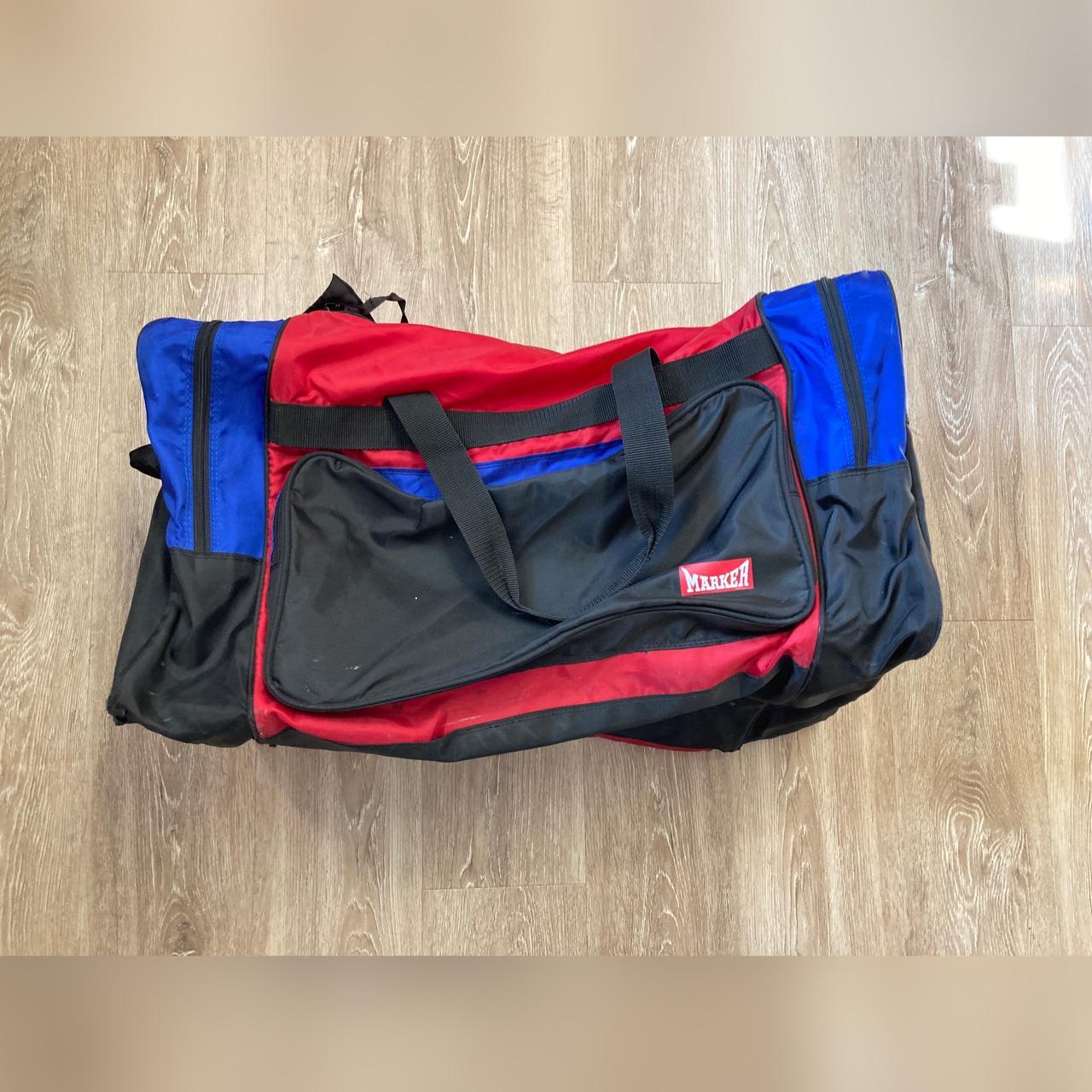 Marker Duffel Bag -9/10 condition -length 27in... - Depop