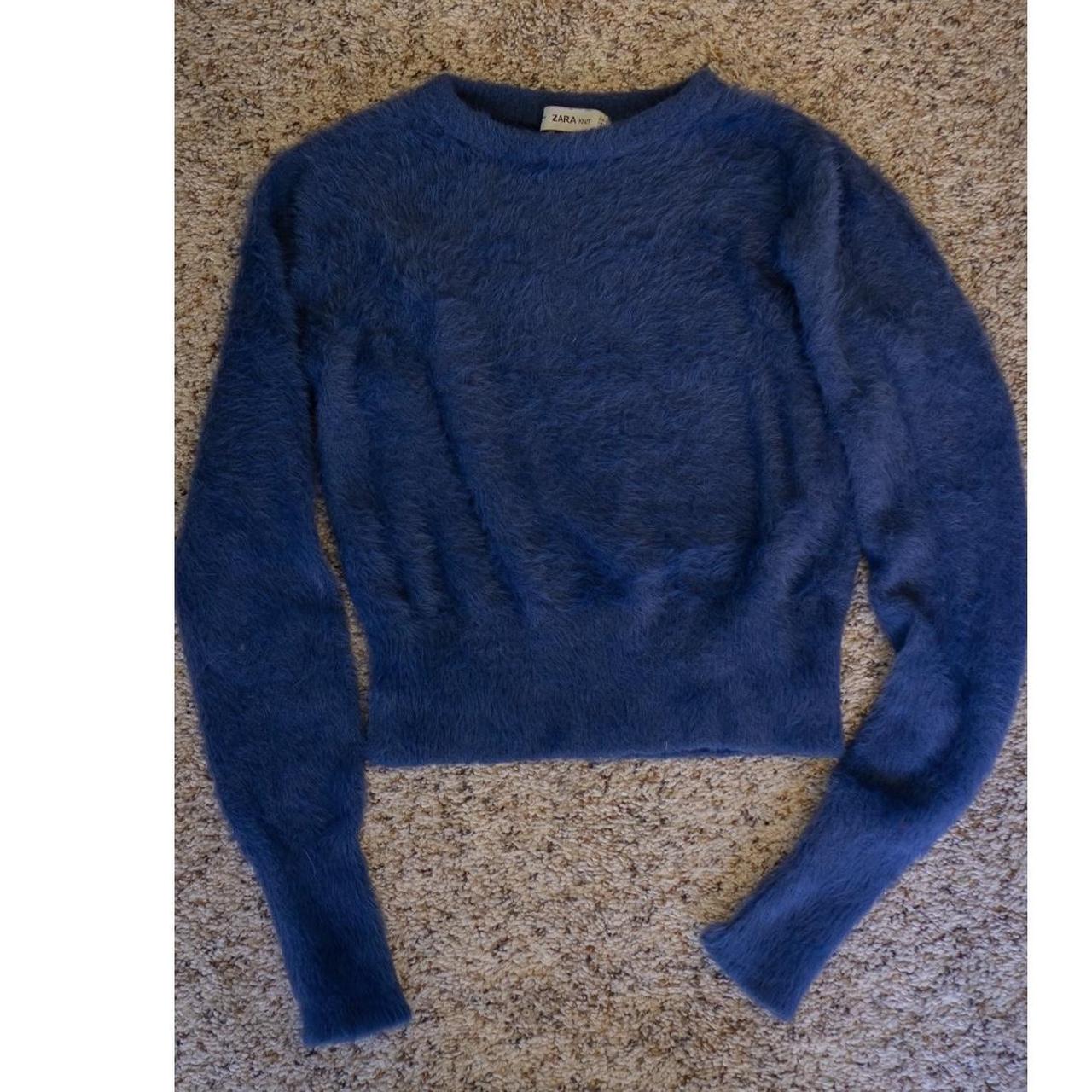 Zara hotsell mohair sweater