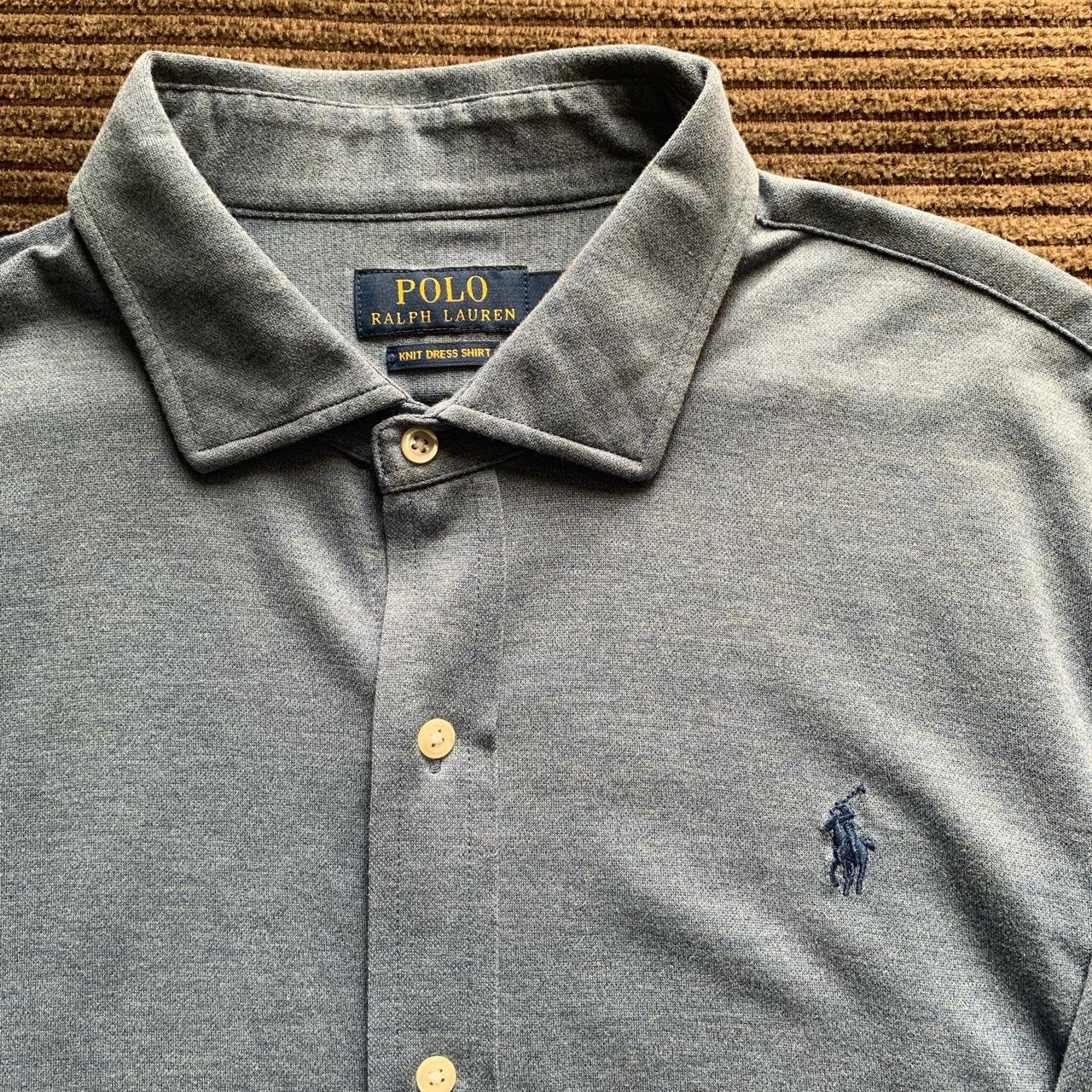 Polo Ralph Lauren knit dress shirt - size XL- light | Depop