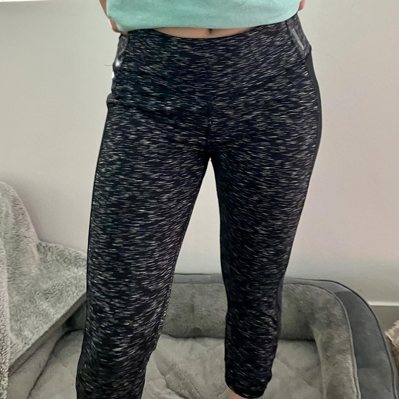 Women’s RBX leggings size Large. , Model is 5’3” and