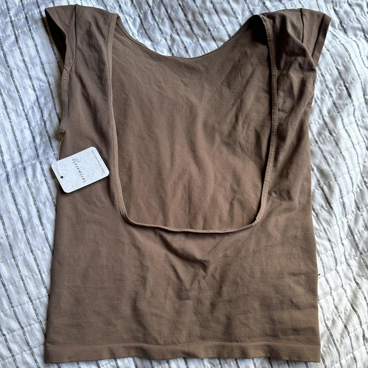 brown free people backless top super cute just Depop brown free people backless top super cute just Depop